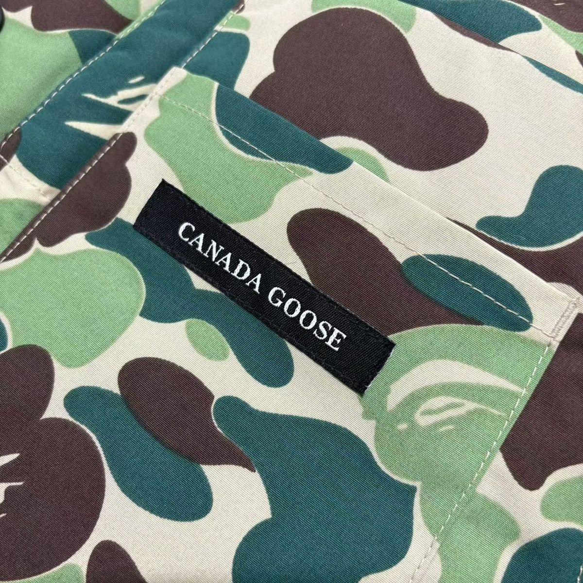 Bape ABC CAMO CANADA GOOSE DOWN JACKET Size US M / EU 48-50 / 2 - 8 Thumbnail