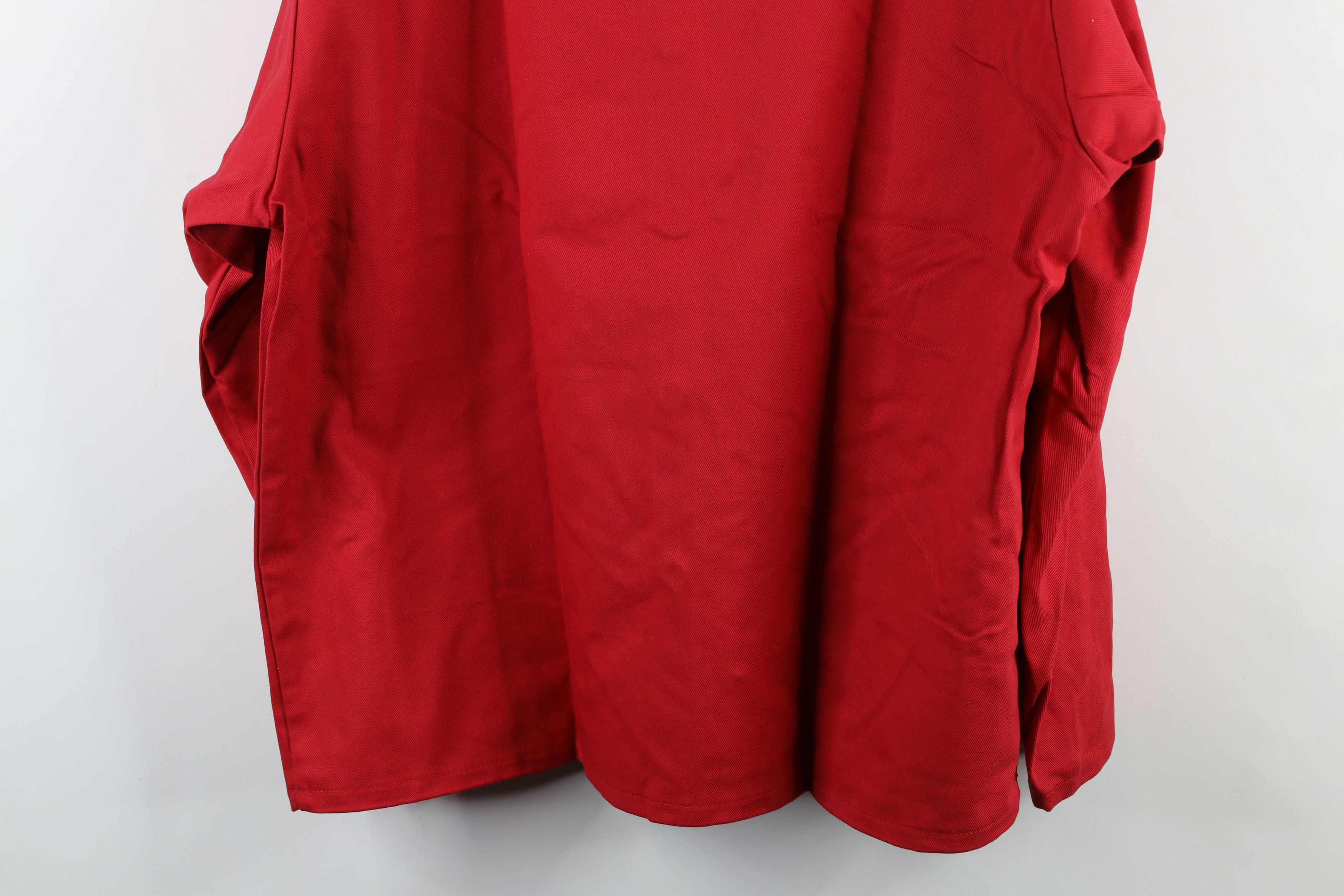 Vintage New Resistant FR 9oz Welding Workwear Mechanic Jacket Red Size US XXL / EU 58 / 5 - 16 Thumbnail
