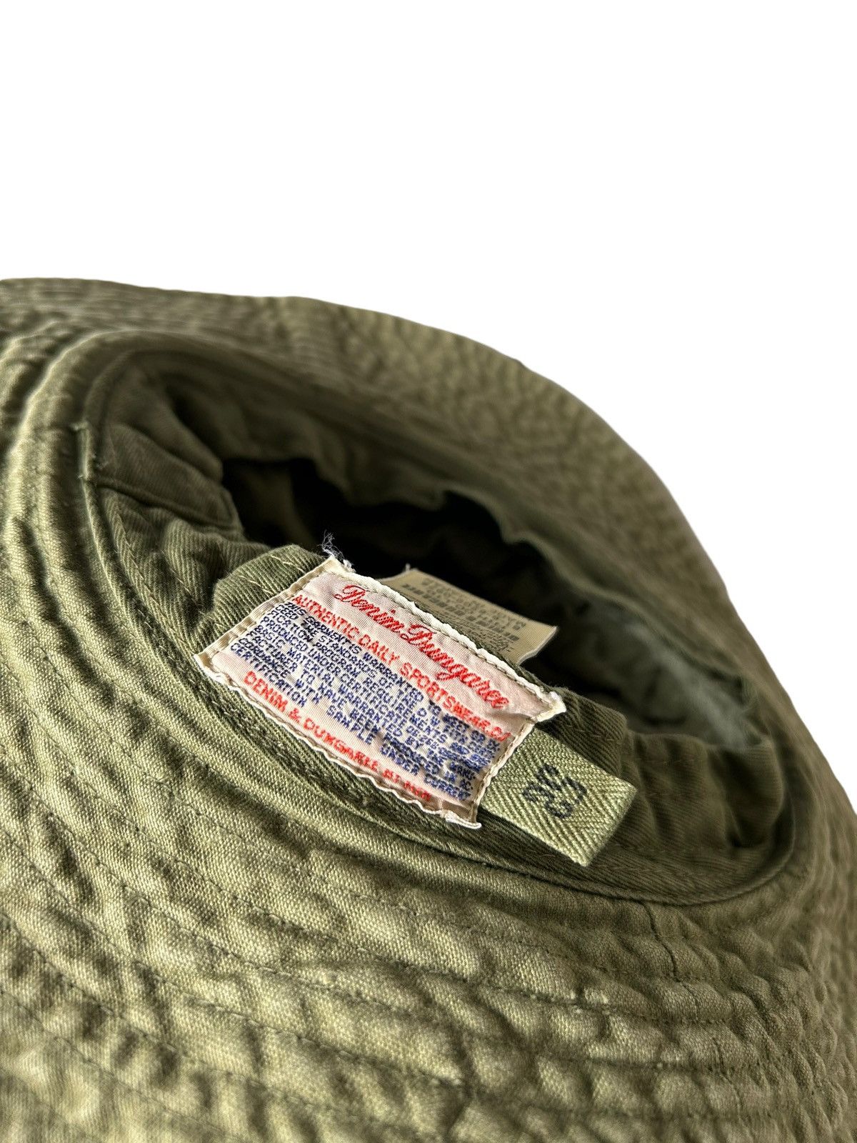 Japanese Brand × Kapital × Vintage DENIM DUNGAREE VINTAGE BUCKET HATS MADE IN JAPAN🎌 Size ONE SIZE - 11 Thumbnail