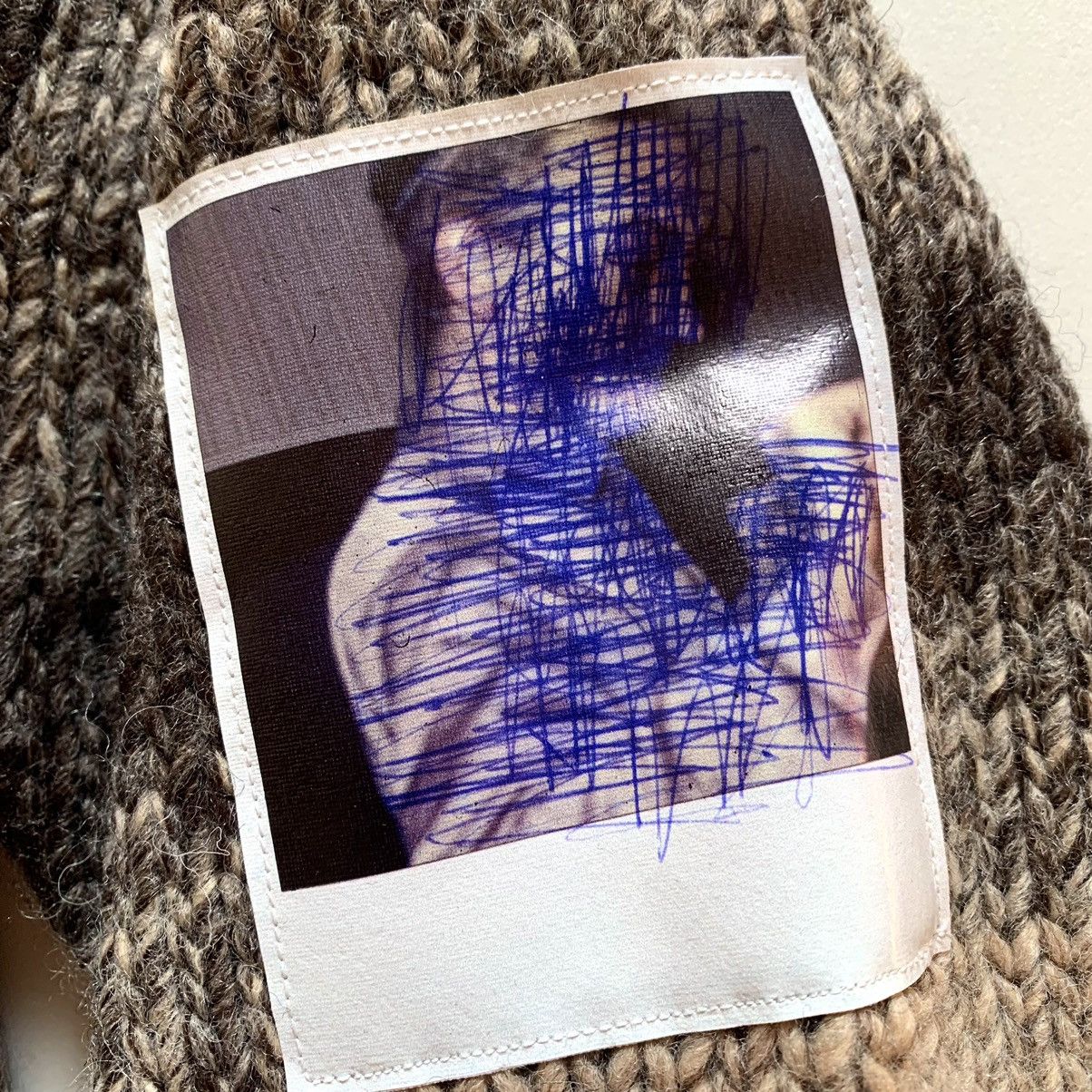 Raf Simons Raf Simons A/W 2020-21 Oversized Sweater With Polaroids Size US M / EU 48-50 / 2 - 6 Thumbnail