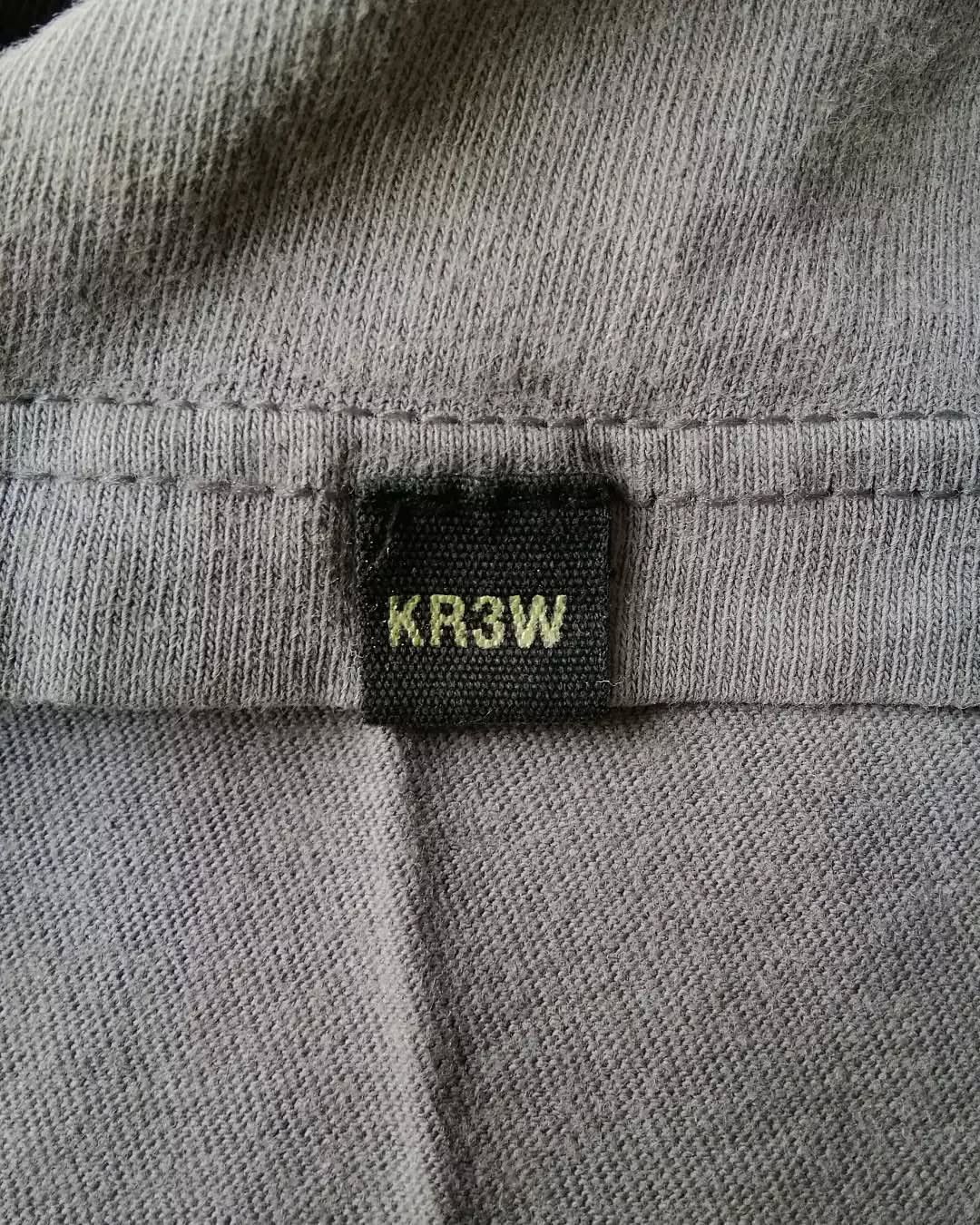 KREW KR3W Skateboards Logo Graphic Grey Tees Size US L / EU 52-54 / 3 - 5 Thumbnail