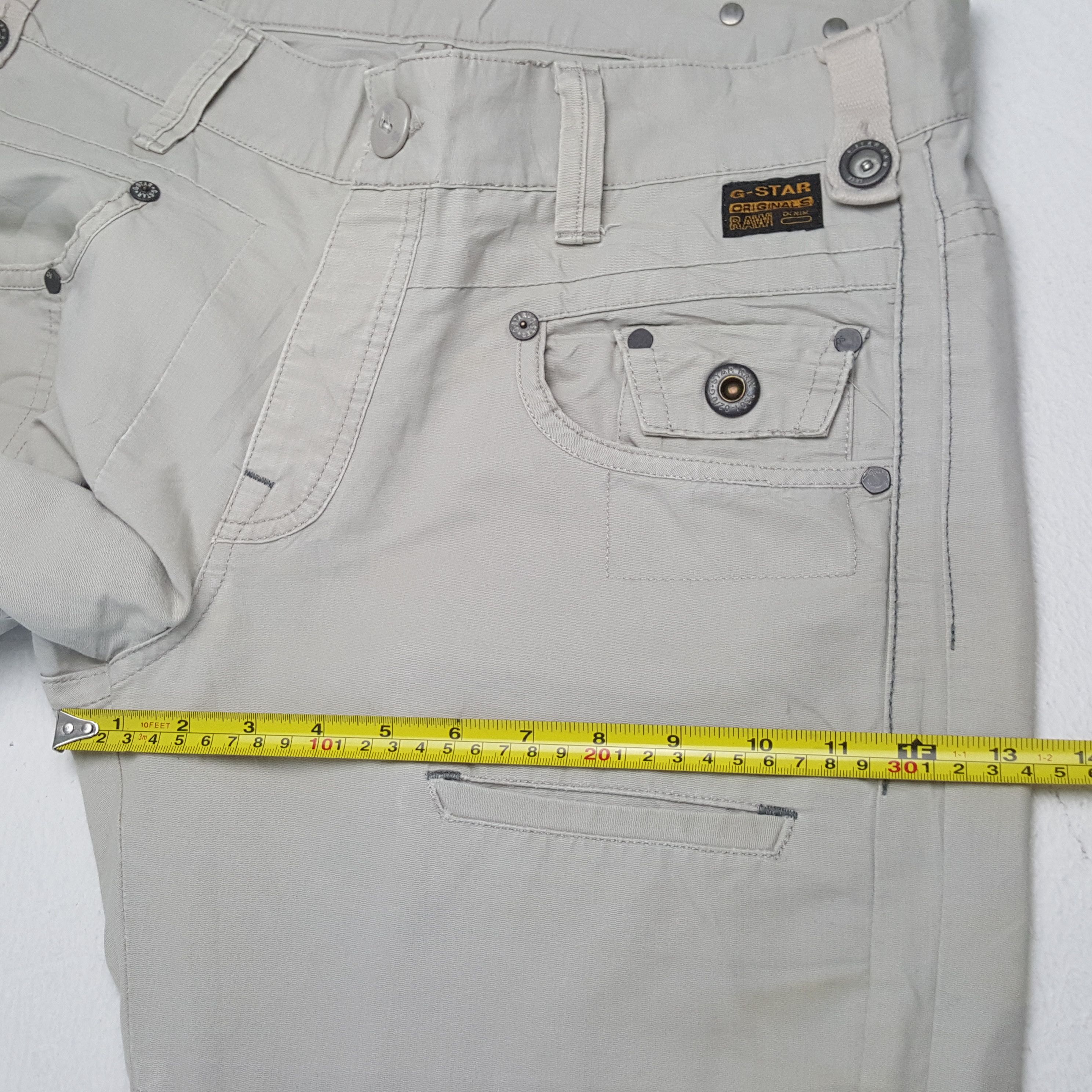 G-Star × Vintage G-STAR RAW Streetwear Style Pants Size US 36 / EU 52 - 9 Thumbnail
