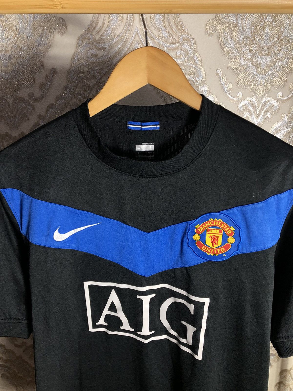 Other VERY RARE NIKE FC MANCHESTER UNITED ENGLAND SOCCER JERSEY Size US L / EU 52-54 / 3 - 2 Thumbnail