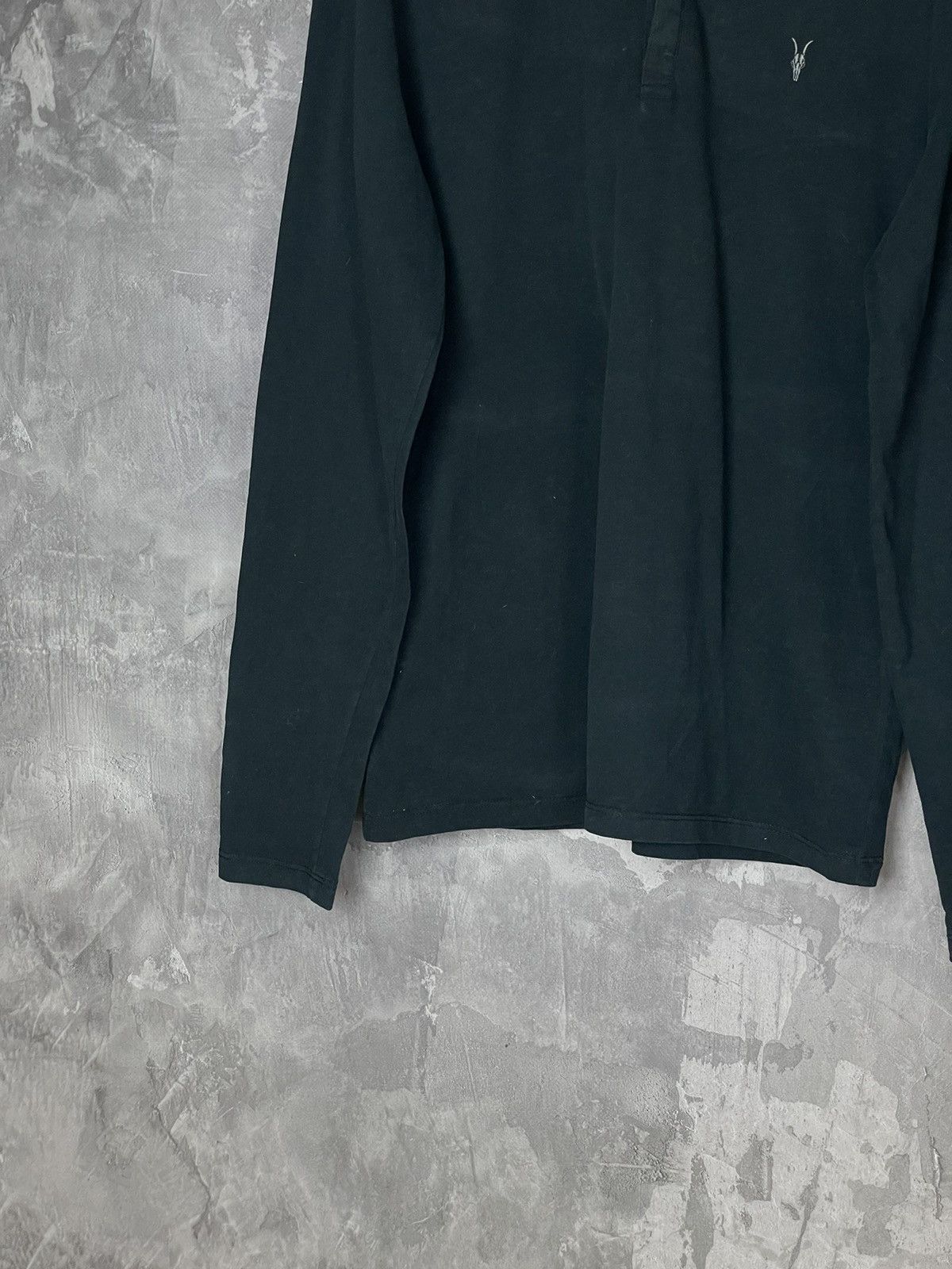 Other All Saints Merino Wool Knitted Long Sleeve Polo Jumper Size US M / EU 48-50 / 2 - 6 Thumbnail
