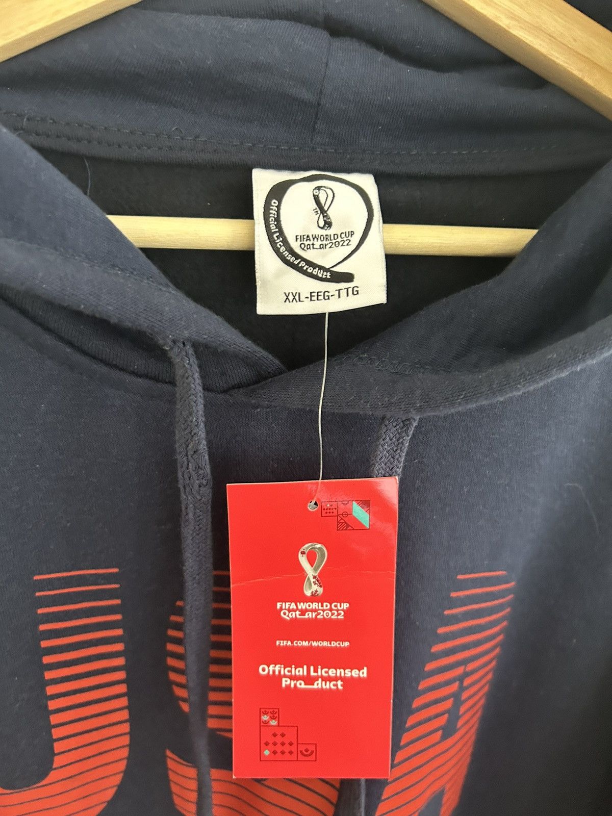 Other 2022 FIFA World Cup USA Fan Hoodie Size US XXL / EU 58 / 5 - 5 Thumbnail