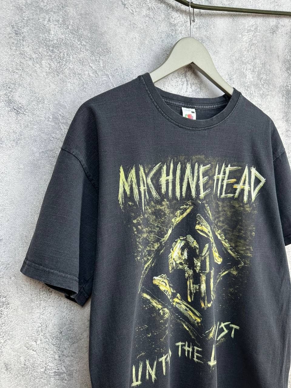 Band Tees Machine Head "Unto The Locust" Bulldozer Band Tee T-Shirt Size US L / EU 52-54 / 3 - 3 Thumbnail