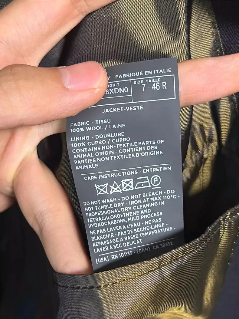 Fear of God Fear of God Black double-button blazer Size US S / EU 44-46 / 1 - 3 Thumbnail