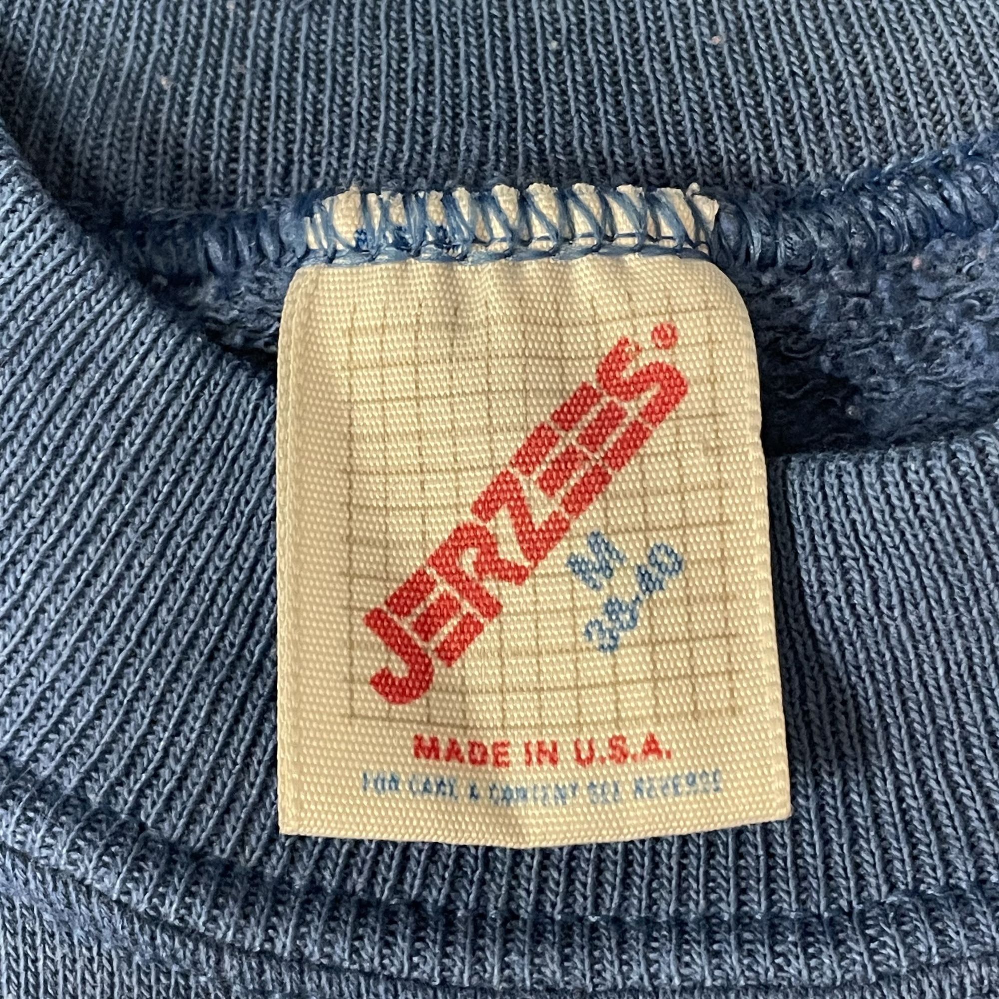 Jerzees Vtg Russell USA ATHLETIC Gym Workout RAGLAN Sweatshirt Size US M / EU 48-50 / 2 - 3 Thumbnail