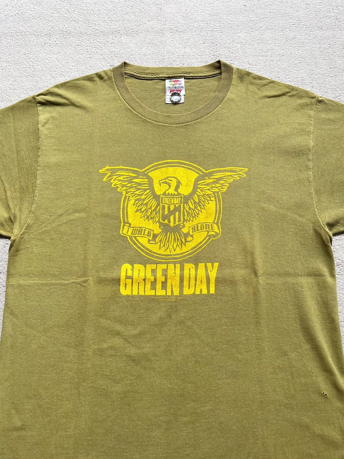 Band Tees × Vintage Vintage 2006 Green Day Sun Faded Tshirt Size US L / EU 52-54 / 3 - 2 Thumbnail
