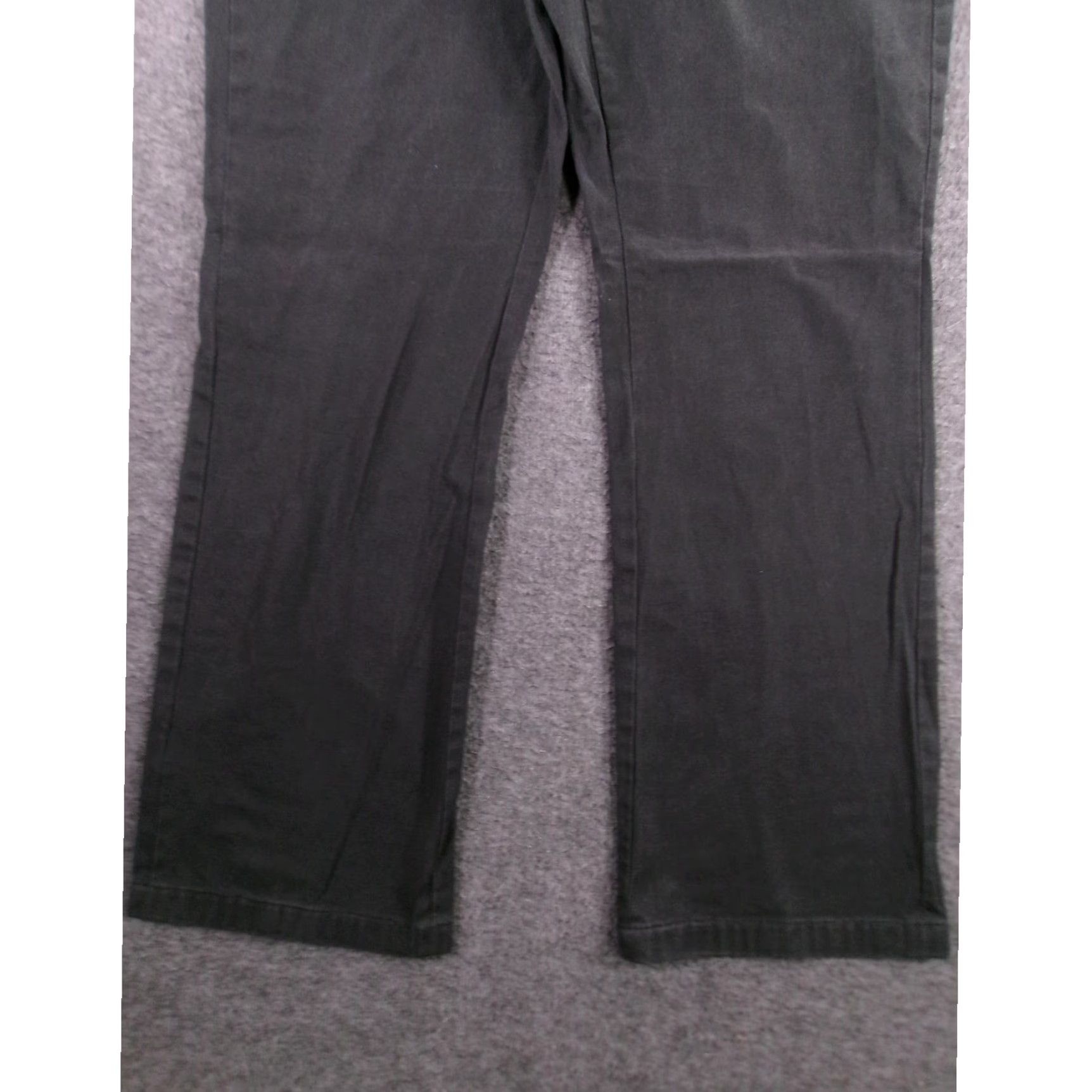 Gap VINTAGE GAP Pants Womens 10 Black Straight Leg Capsule Causal Classic Minimalist Size 32" / US 10 / IT 46 - 3 Thumbnail