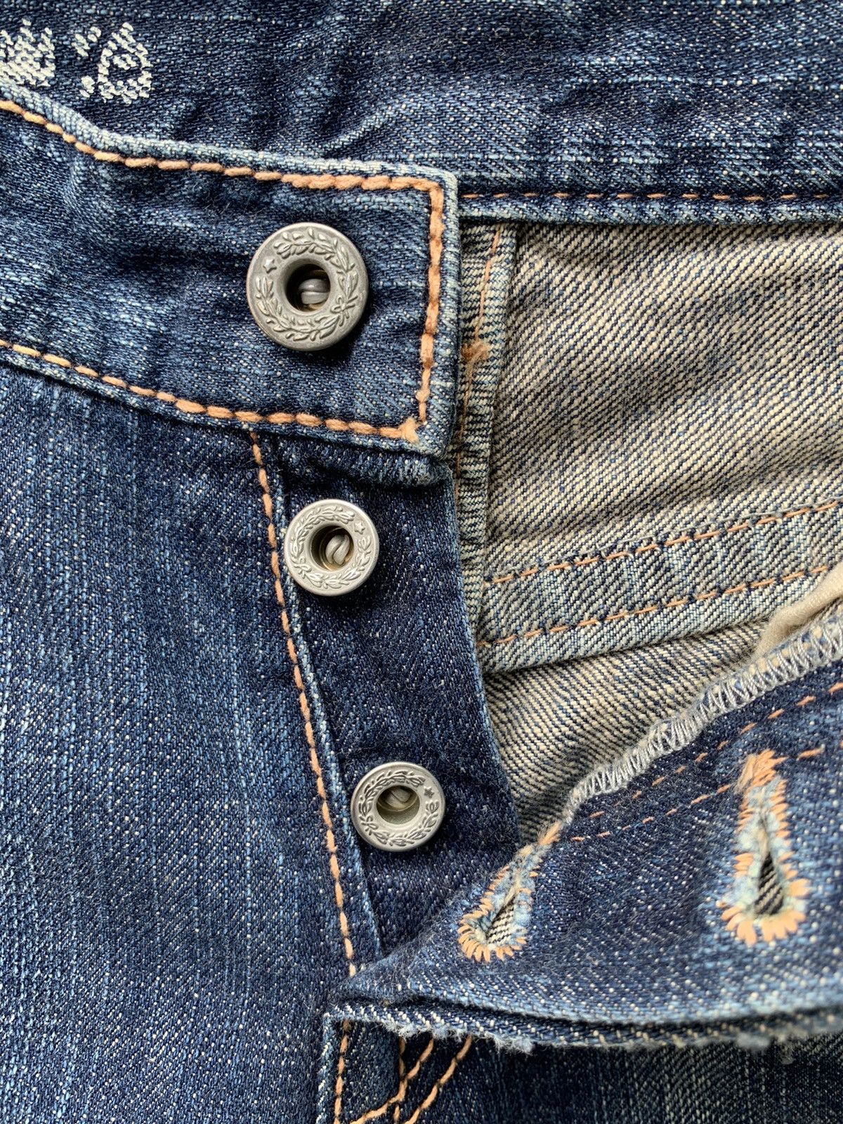 Vintage Keiji Itakura Japanese Designer Denim Pants Size US 30 / EU 46 - 22 Thumbnail
