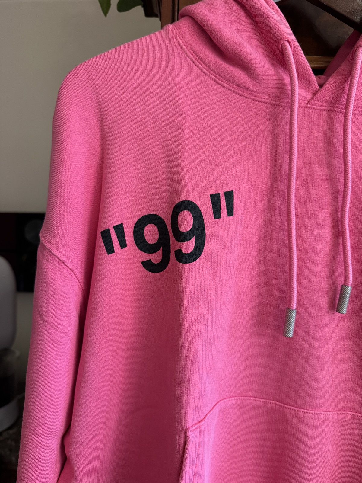 Off-White Off-White Pink Impressionism Decal Hoodie Size US M / EU 48-50 / 2 - 6 Thumbnail