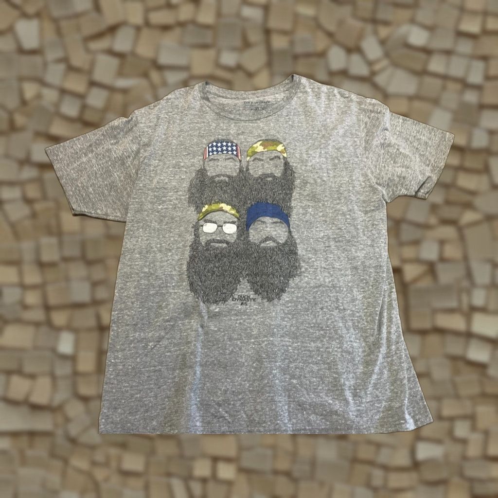 Vintage Duck Dynasty Shirt Men's XL Gray Robertson TV Show Beard Men Size XL / US 12-14 / IT 48-50 - 1 Thumbnail