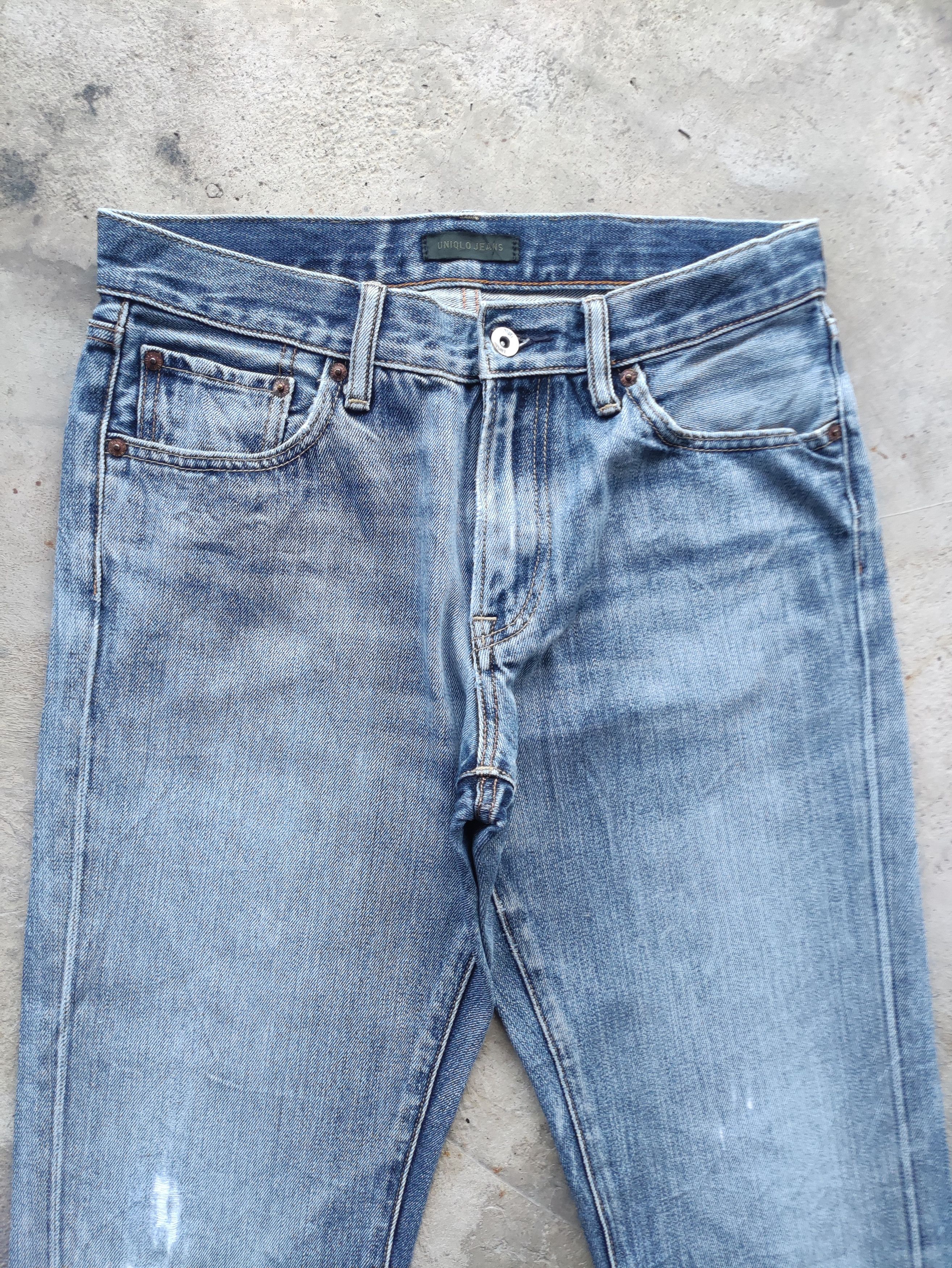 Japanese Brand Vintage Japanese Jean Distressed Faded Denim Size US 32 / EU 48 - 3 Thumbnail