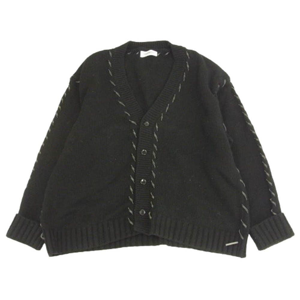DISCOVERED Looping Stitch Design Knit Cardigan Size US L / EU 52-54 / 3 - 1 Thumbnail