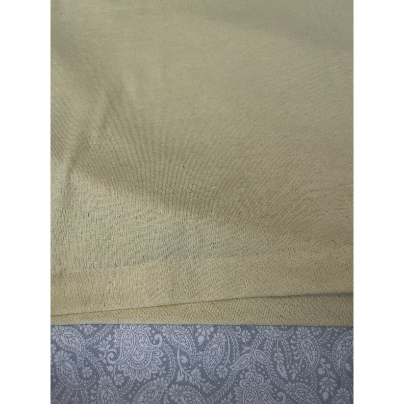 Jerzees Vintage Jerzees Single Stitch Blank T-Shirt Yellow XL Size US XL / EU 56 / 4 - 4 Thumbnail