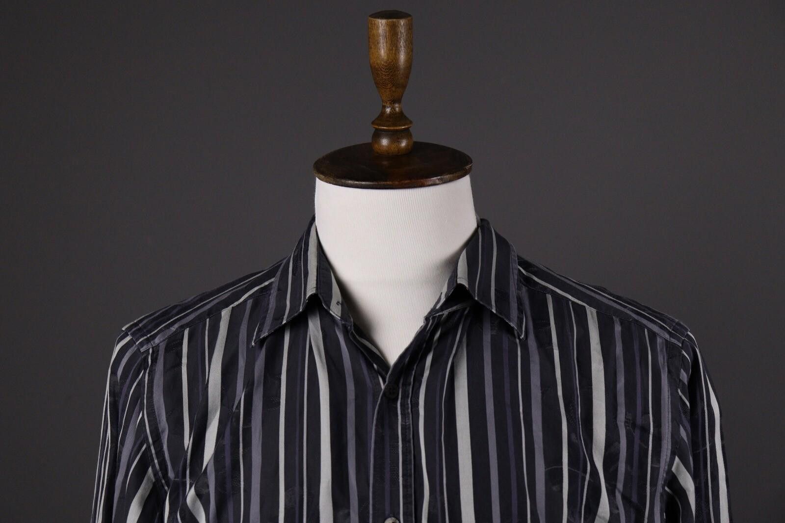 Ted Baker Ted Baker London Stripe Long Sleeve Button Down Shirt Size 5 Size US M / EU 48-50 / 2 - 2 Thumbnail