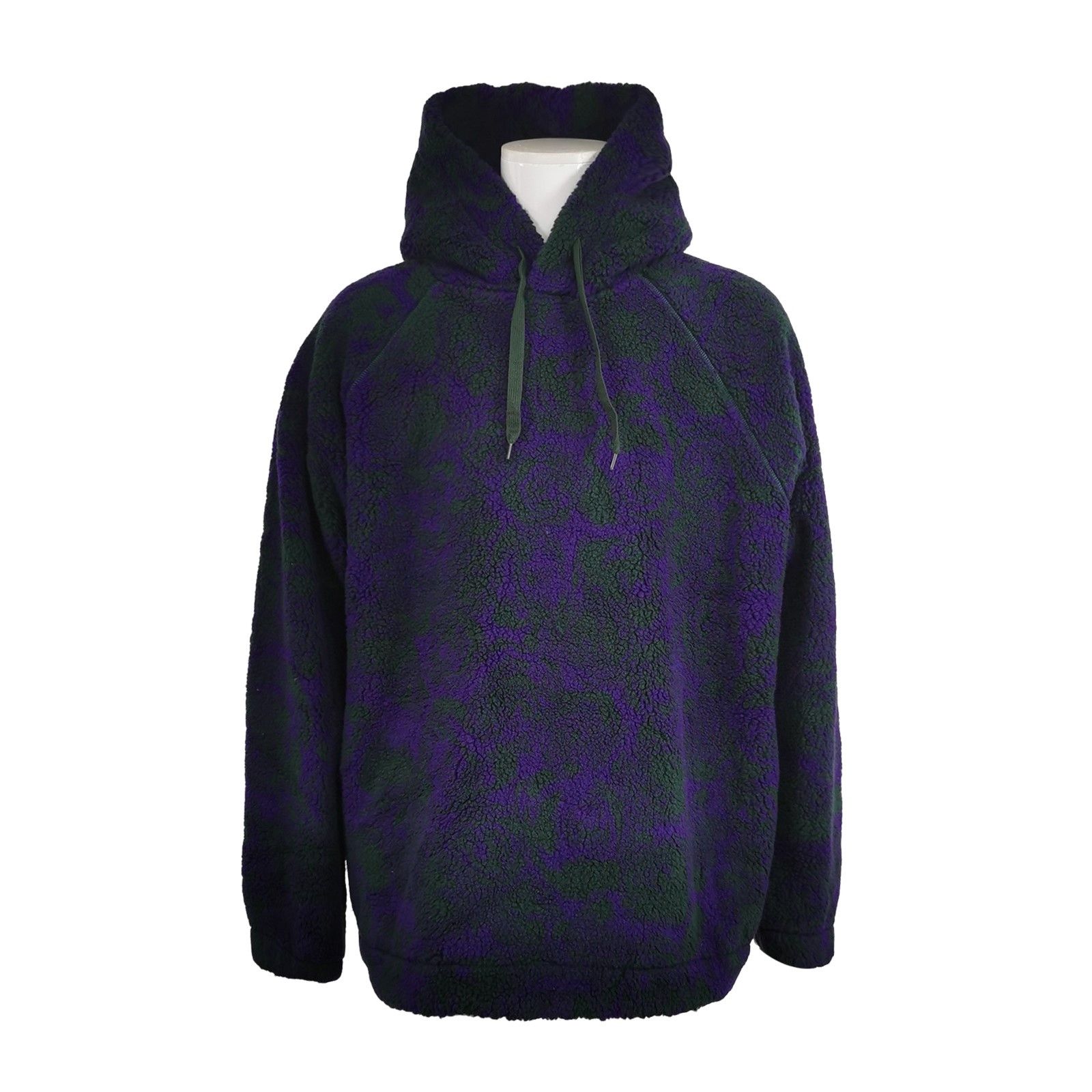 Burberry Burberry Vine Pattern Fleece Hoodie XL Size US XL / EU 56 / 4 - 1 Thumbnail