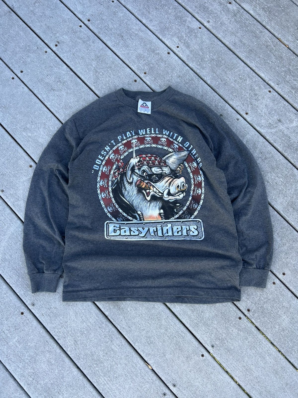 Harley Davidson × Vintage Vintage Harley Davidson shirt Size US M / EU 48-50 / 2 - 1 Thumbnail