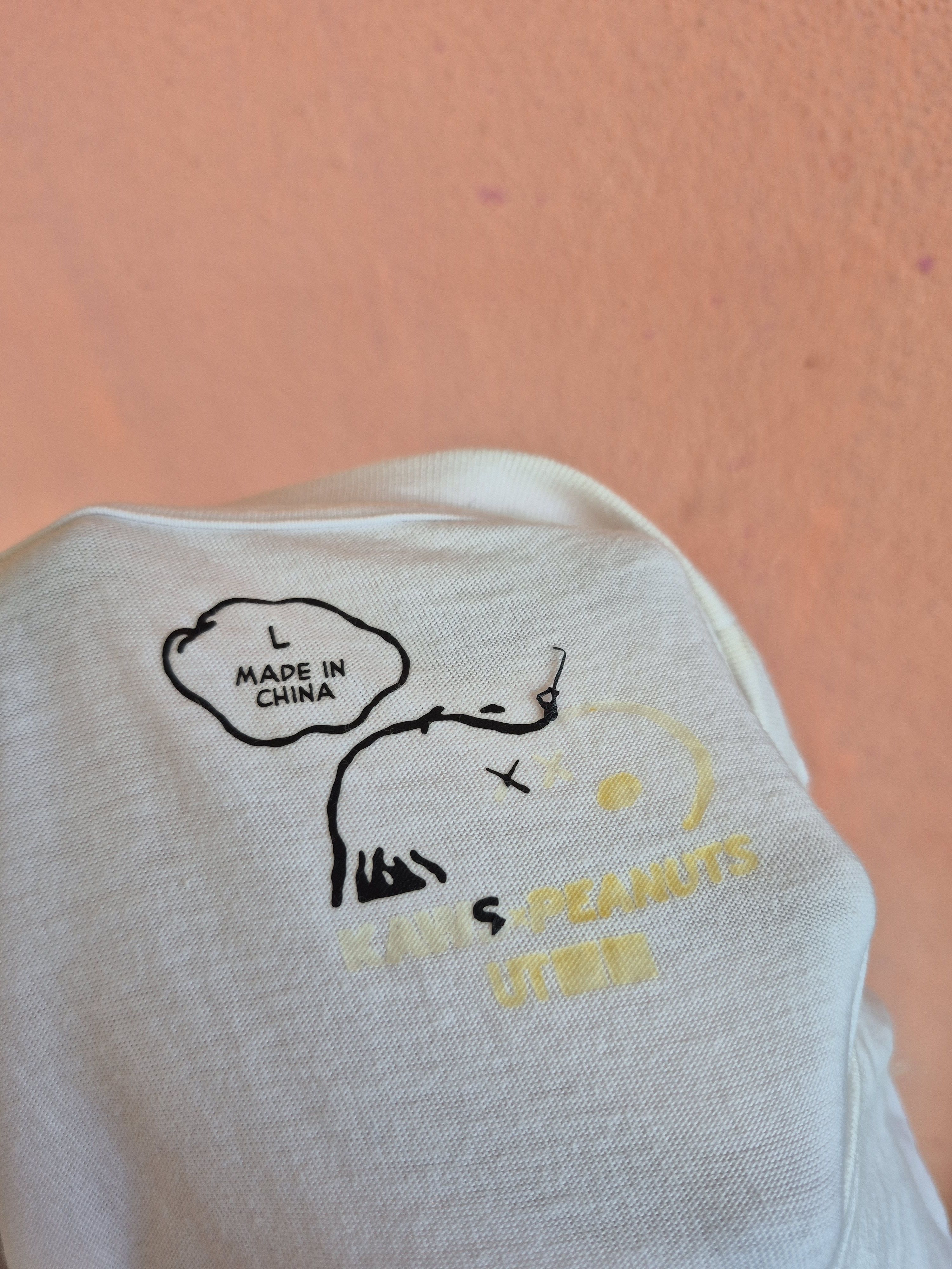 Kaws 🔥 Uniqlo Peanuts Snoopy Kaws Cartoon Designer Tee Size US L / EU 52-54 / 3 - 5 Thumbnail