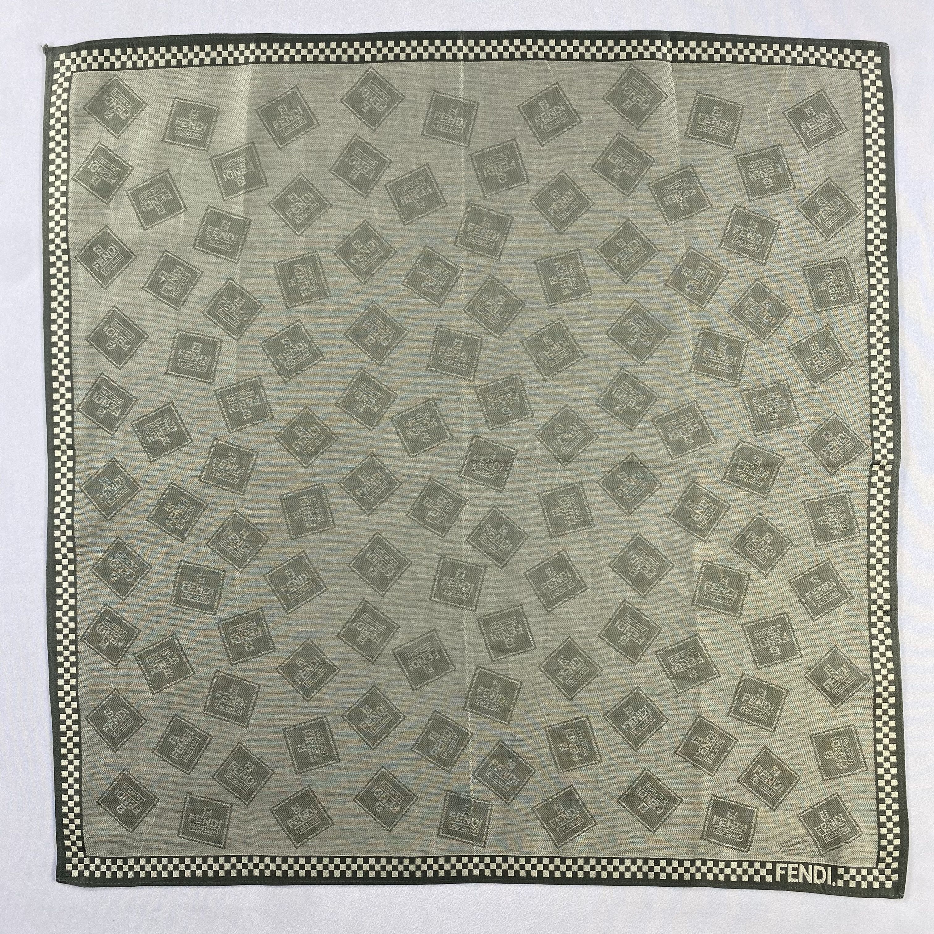 Vintage Fendi Handkerchief / Neckerchief / Bandana-P814 Size ONE SIZE - 1 Thumbnail