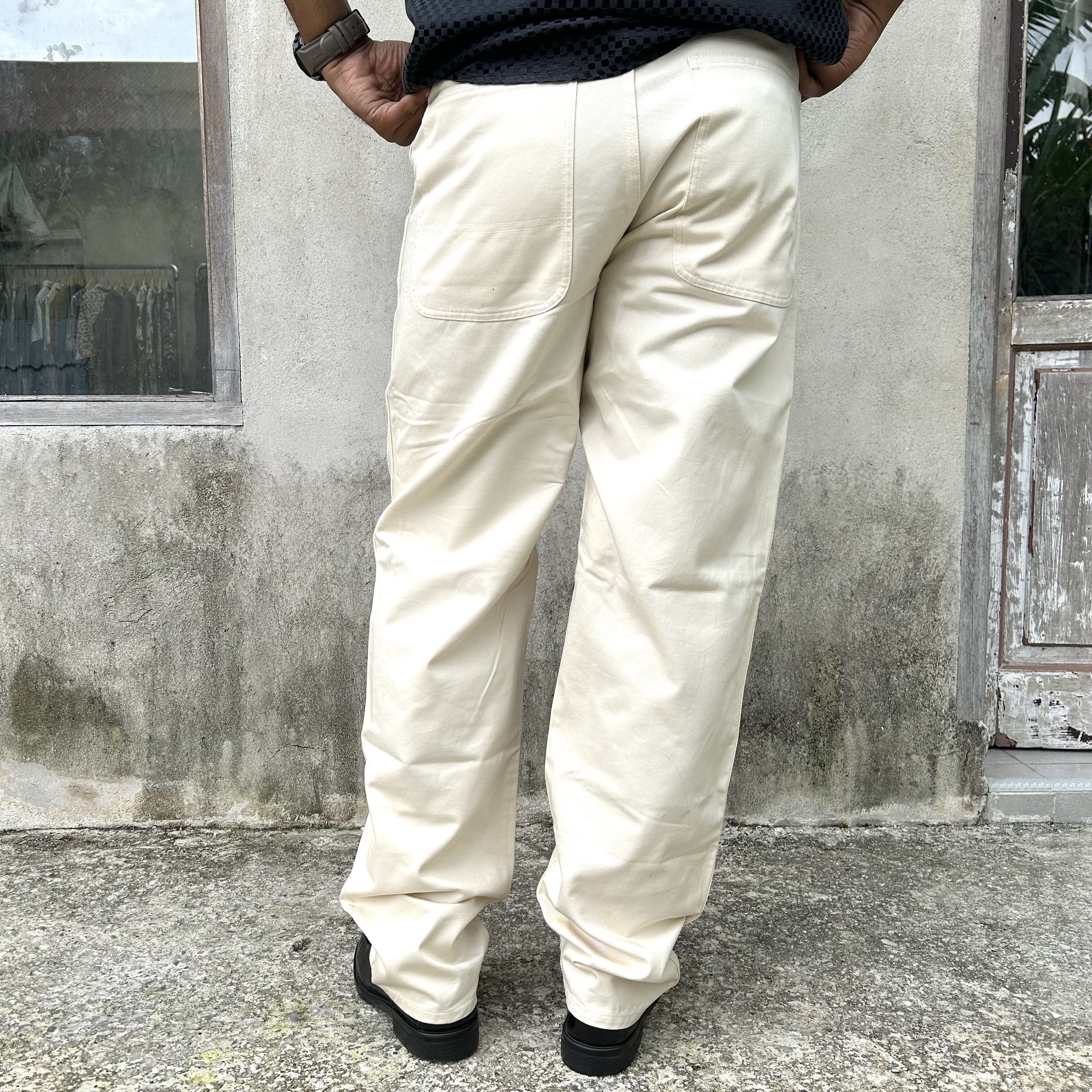 Comme des Garcons SHIRT Comme des Garcons Shirt Beige Trouser Size US 34 / EU 50 - 18 Thumbnail
