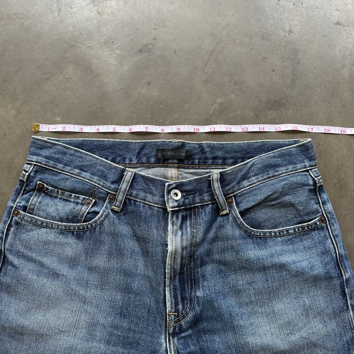 Japanese Brand Vintage Japanese Distress Faded Denim Jean Pant W33 Size US 33 - 8 Thumbnail