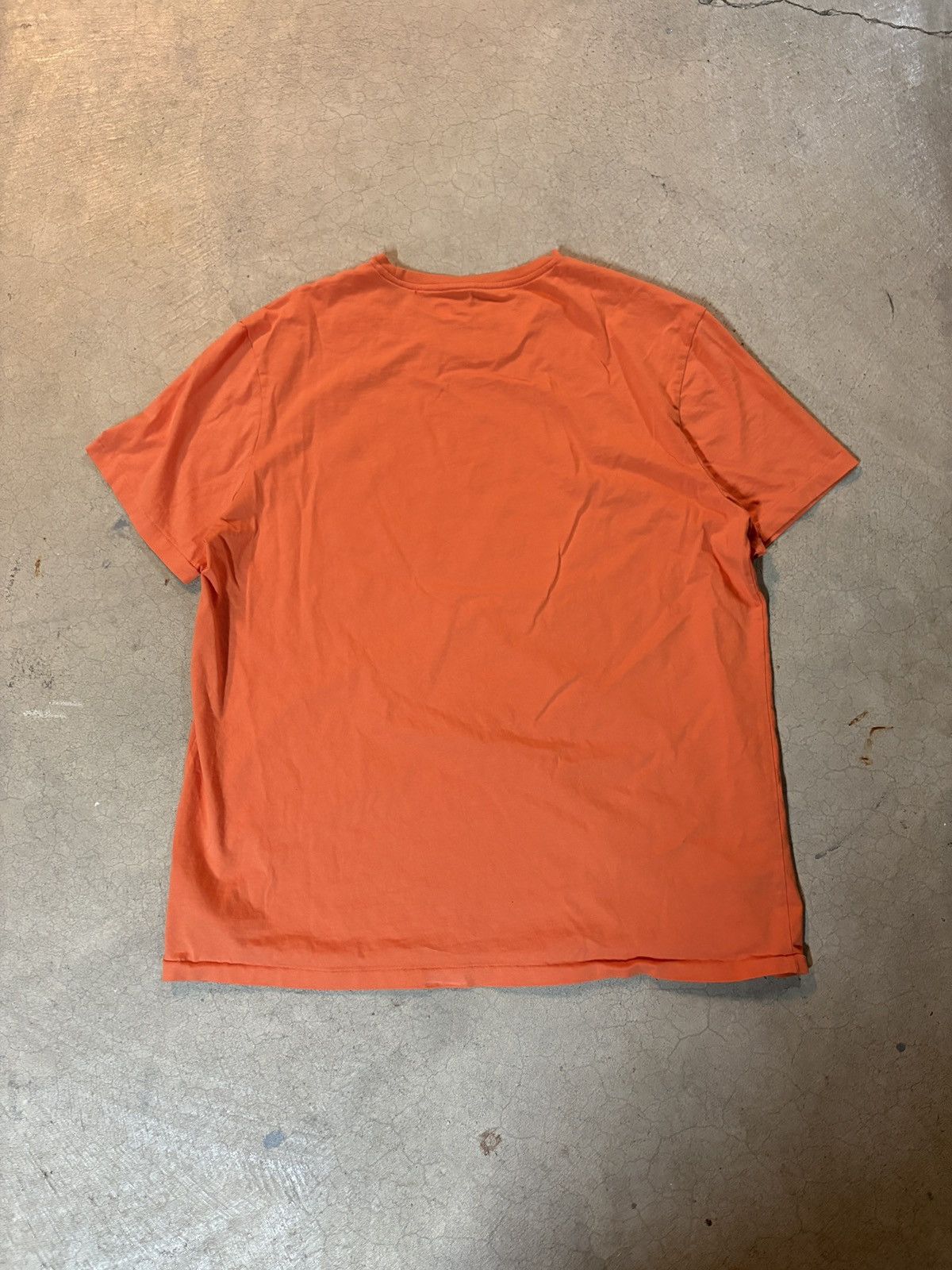 Polo Ralph Lauren Polo Ralph Lauren Orange Tee T-shirt Embroidered Pony XL Size US XL / EU 56 / 4 - 3 Thumbnail