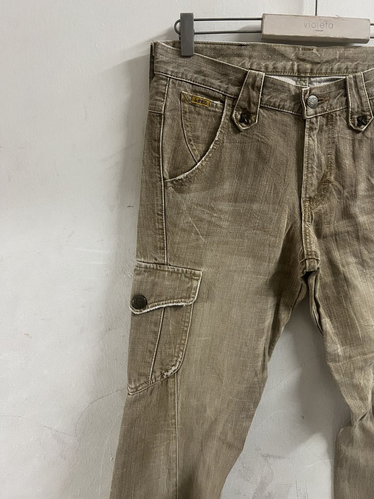 Other FLARED🔥LEE CARGO DISTRESSED DENIM PANT Size US 30 / EU 46 - 3 Thumbnail