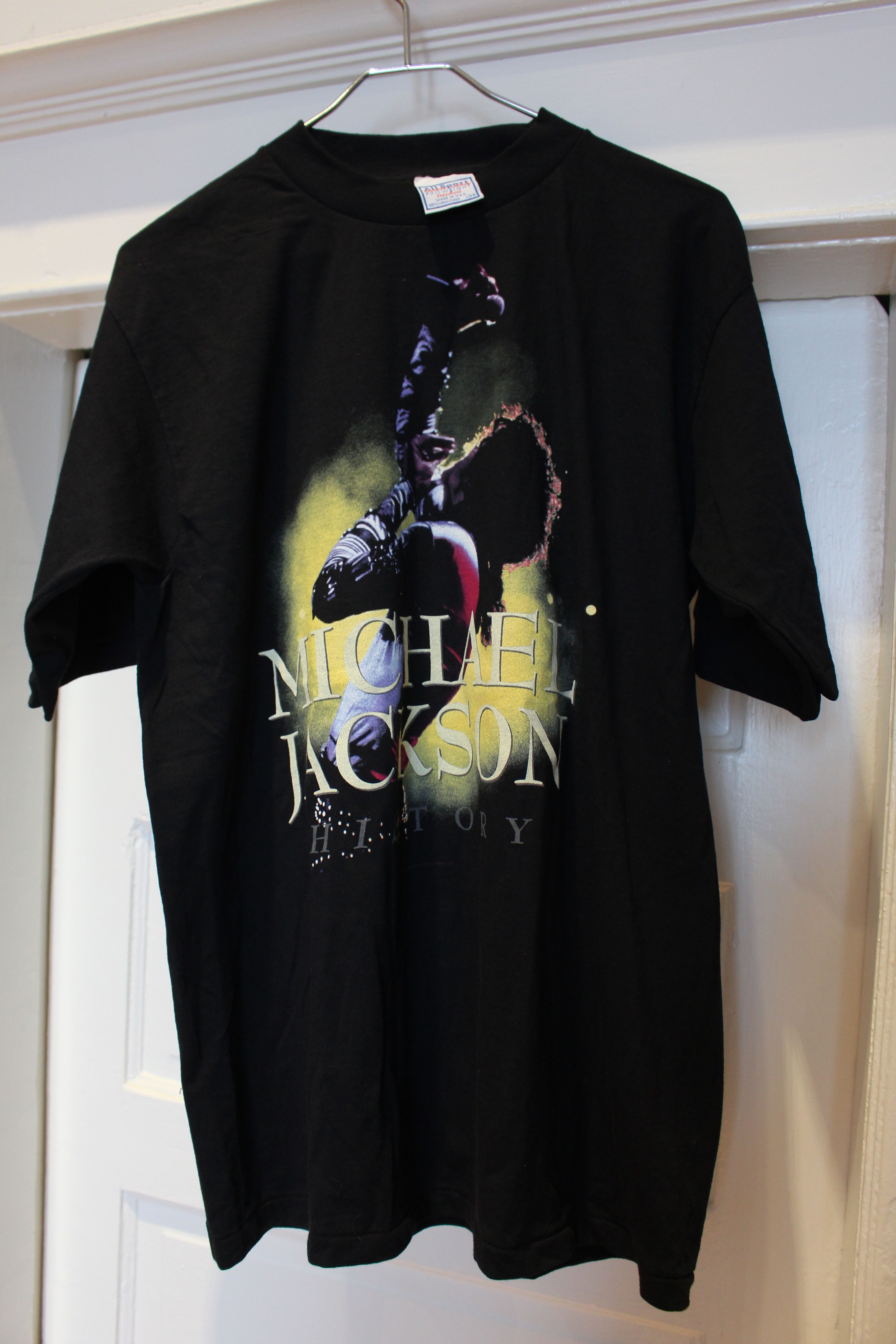 Michael Jackson Smooth Criminal Lean Dance T-Shirt Black Large MJ