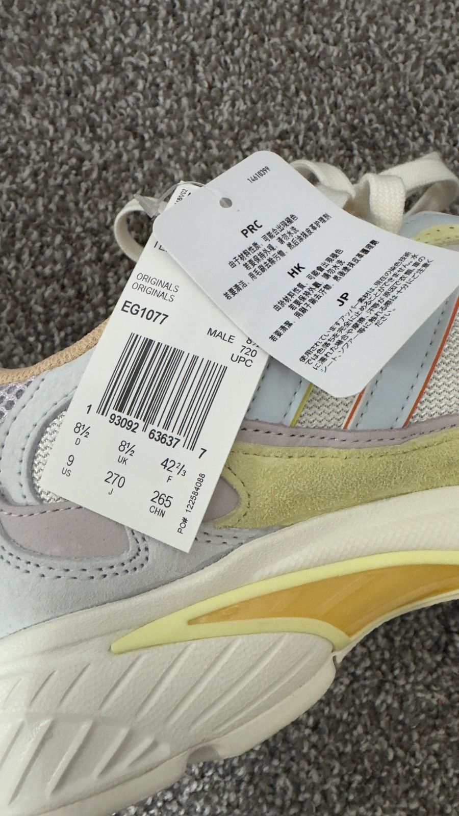 Adidas New Adidas special edition Temper Run size US 9.5 Size US 9 / EU 42 - 8 Thumbnail