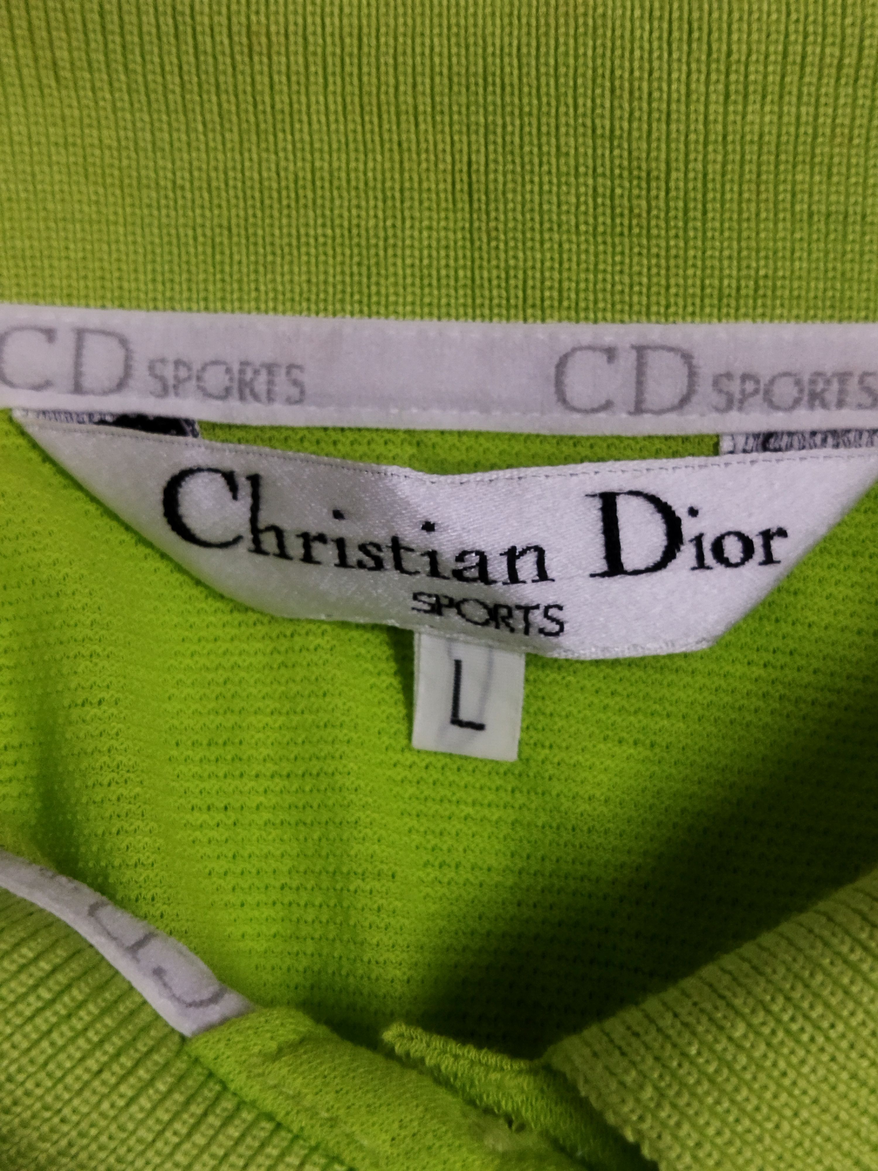 Christian Dior Monsieur Vintage Christian Dior Sports Polo Tee Size S / US 4 / IT 40 - 4 Thumbnail