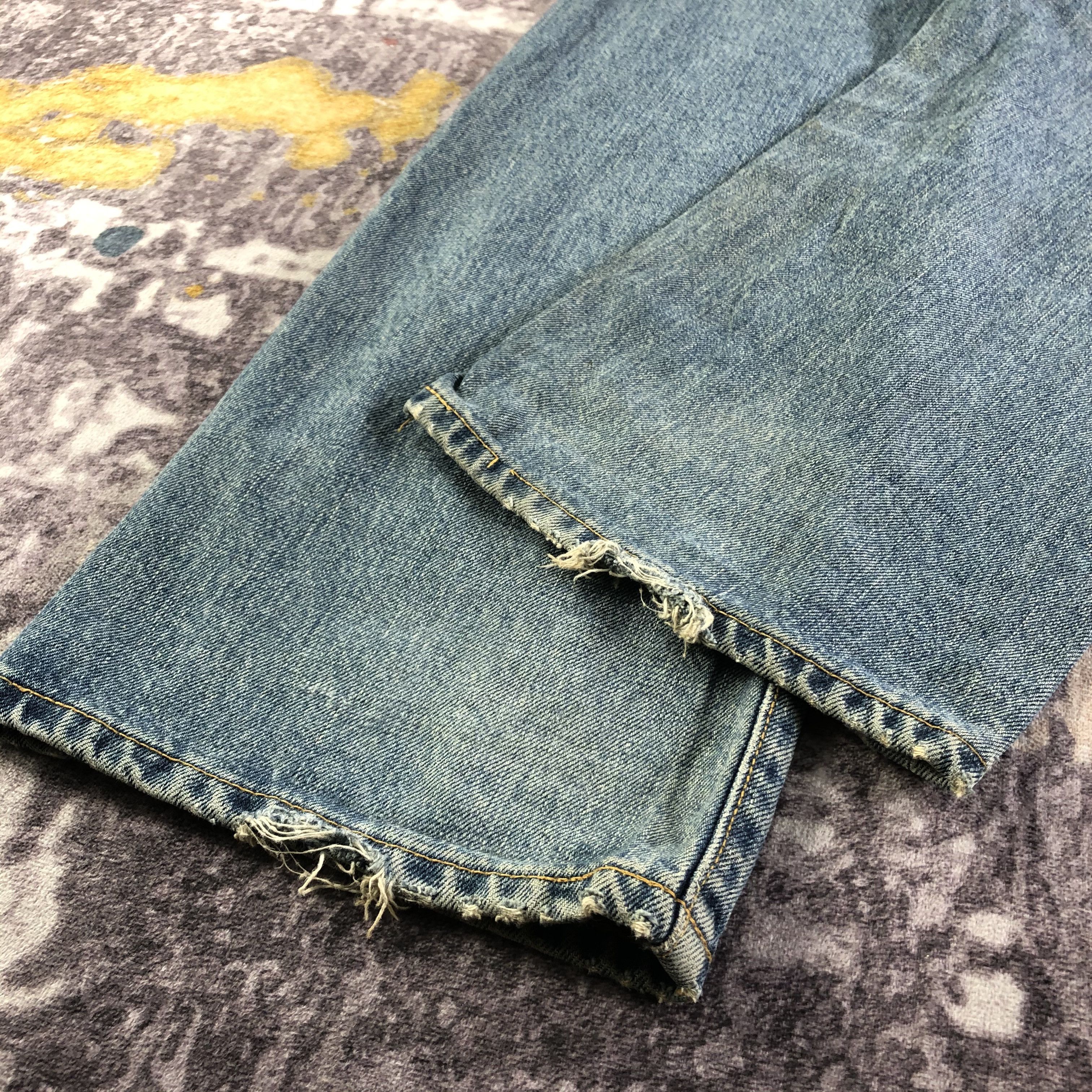 Edwin × Vintage Vintage Edwin 505 Selvedge Jeans-JM3697 Size 29" - 7 Thumbnail