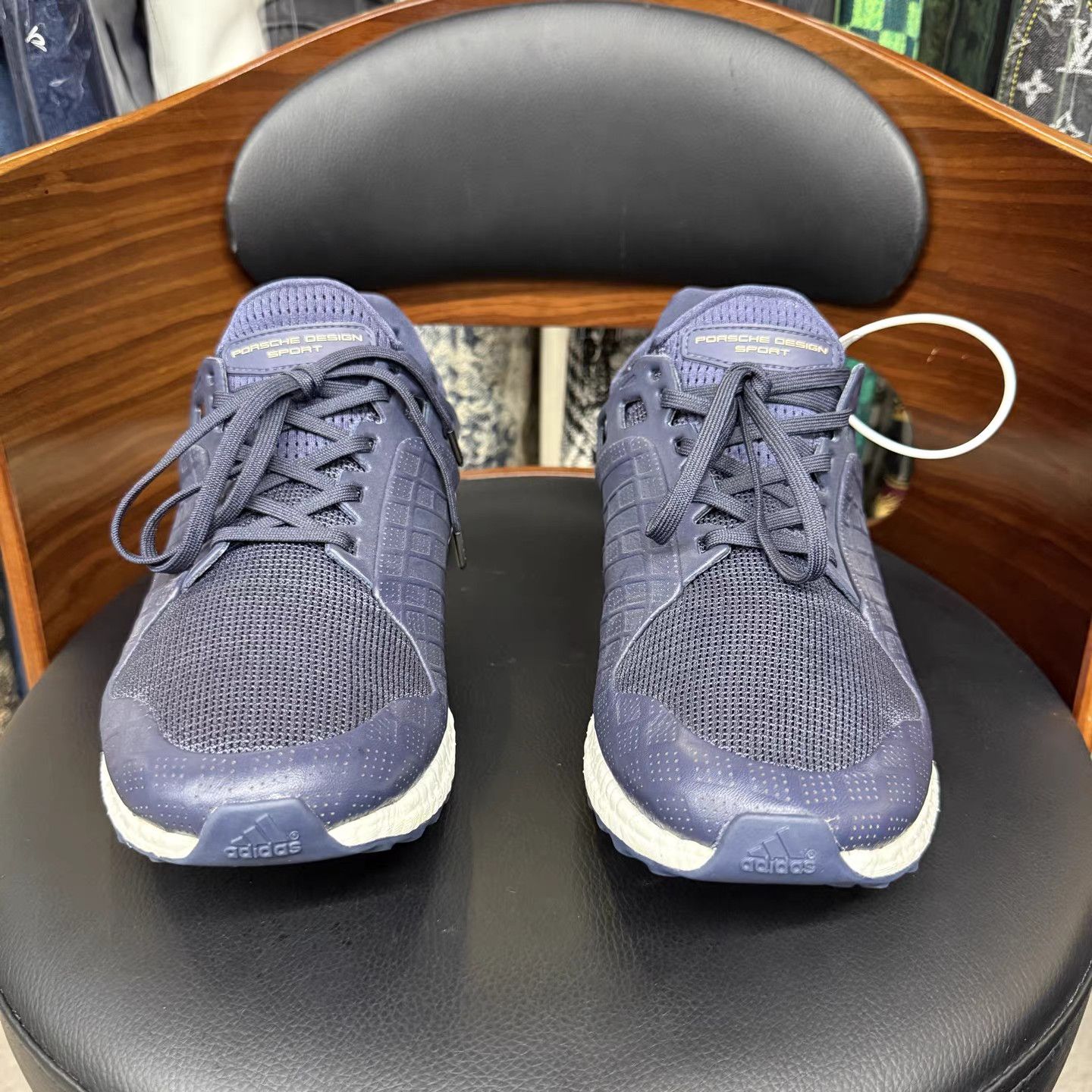 Adidas Adidas Ultra Boost X Porsche White Blue K15 Size US 11.5 / EU 44-45 - 2 Thumbnail