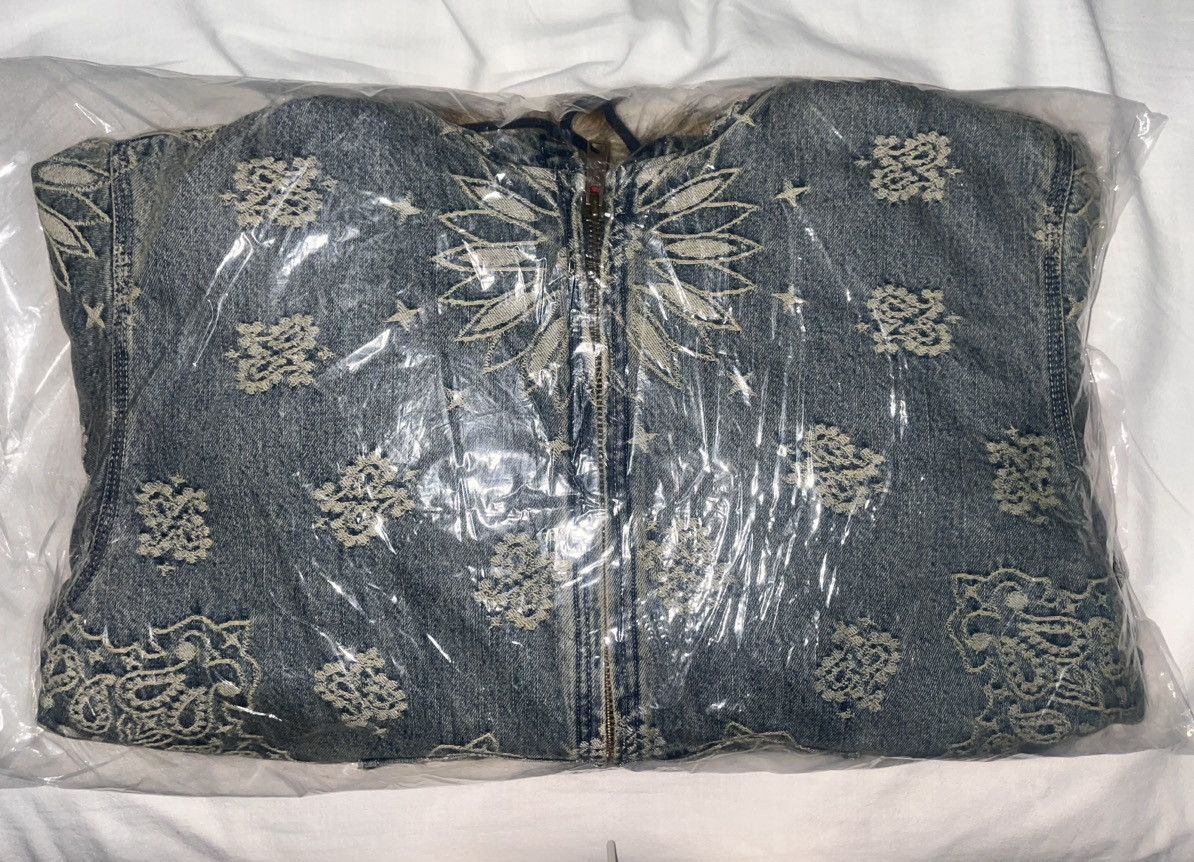 Supreme Supreme Bandana Jacquard Denim Hooded Work Jacket Size US L / EU 52-54 / 3 - 1 Thumbnail