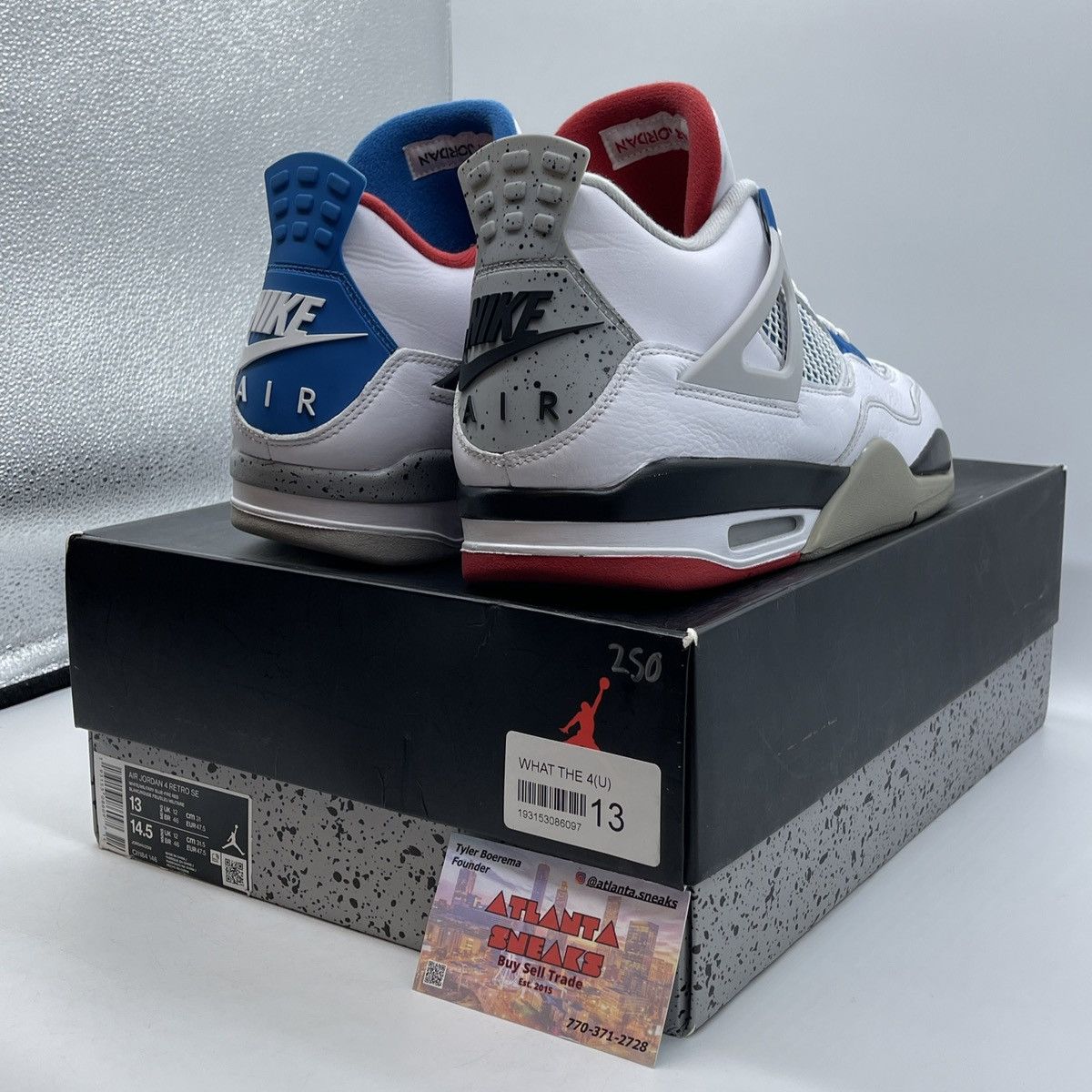 Jordan Brand Air Jordan 4 what the 4 Size US 13 / EU 46 - 5 Thumbnail
