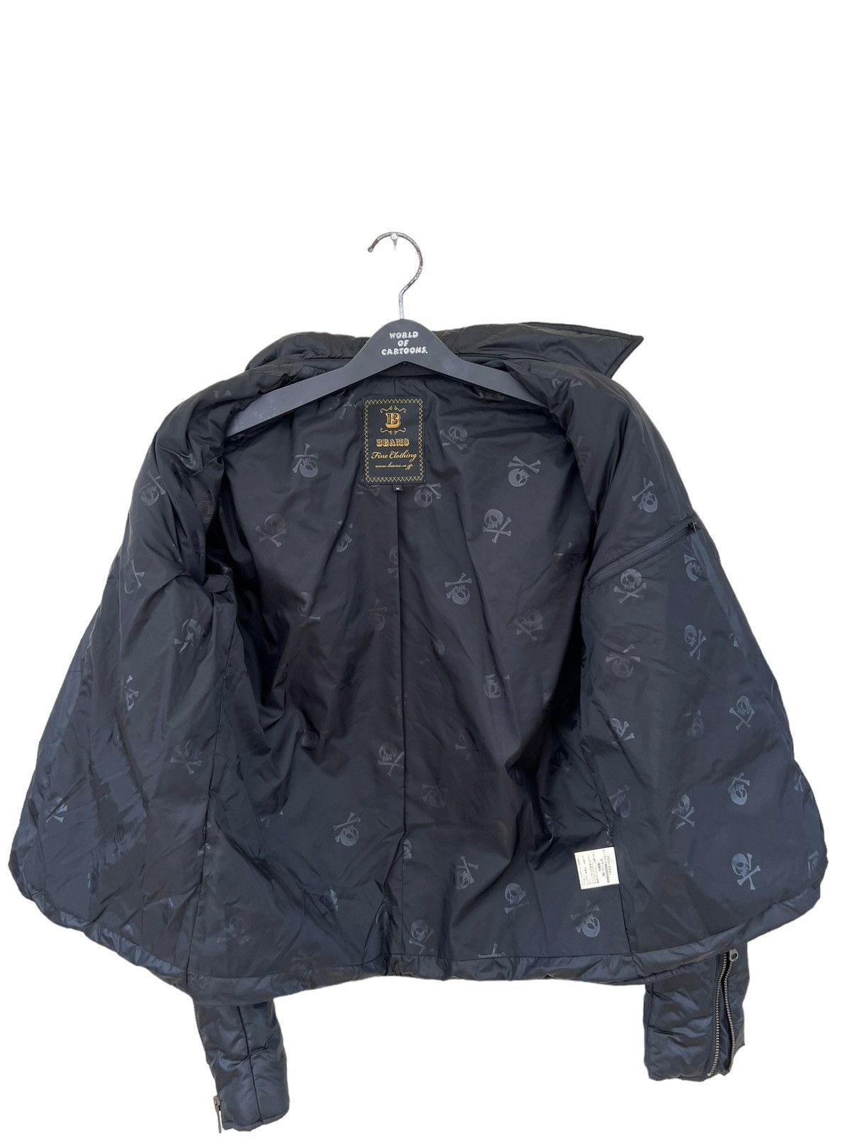 Beams Plus Vintage Beams Japan Punk Rock Motorcycle Puffer Jacket Size US M / EU 48-50 / 2 - 16 Thumbnail