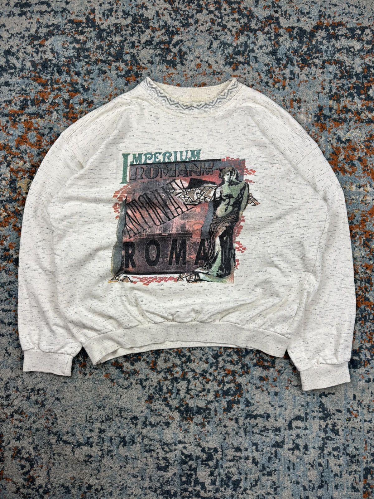 Other × Vintage Vintage 80s Roman Empire Roma graphic sweatshirt crewneck Size US M / EU 48-50 / 2 - 1 Thumbnail