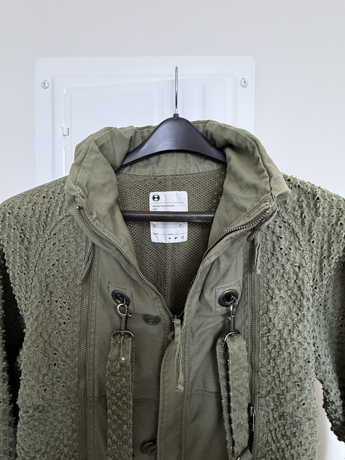 Final Home FINAL HOME archival Bondage Parachute Jacket FH97-FA039 Med Size US M / EU 48-50 / 2 - 6 Thumbnail