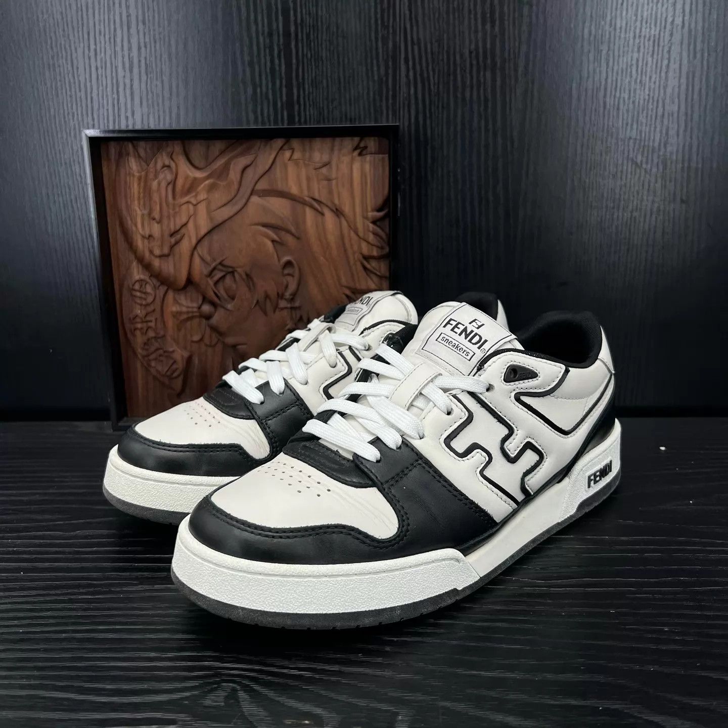 Fendi Fendi Match Black & White Size 40 Size US 7 / EU 40 - 1 Thumbnail