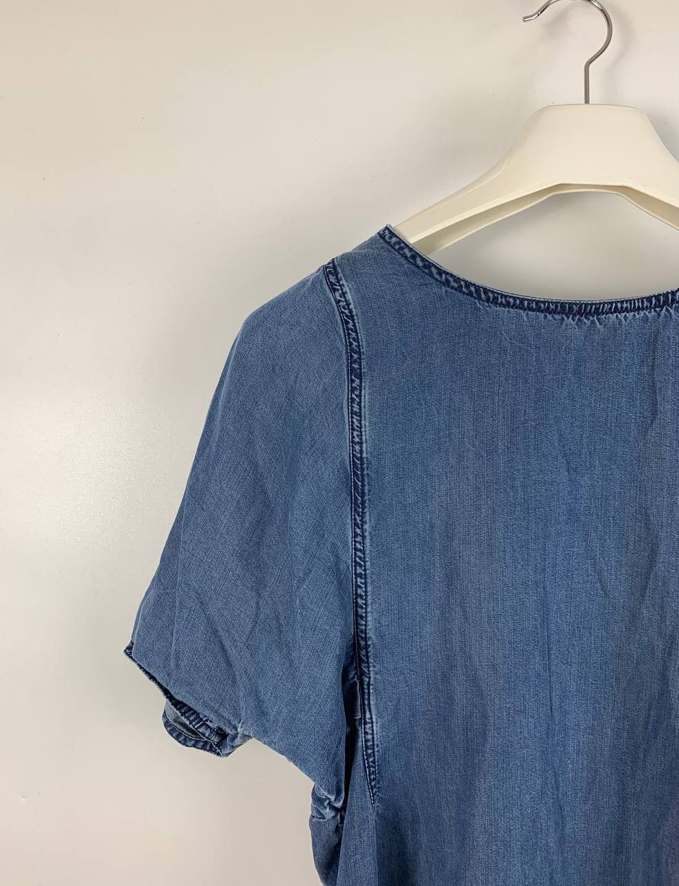 Acne Studios Acne vintage midi dress blue cotton 38 Size XS / US 0-2 / IT 36-38 - 2 Thumbnail