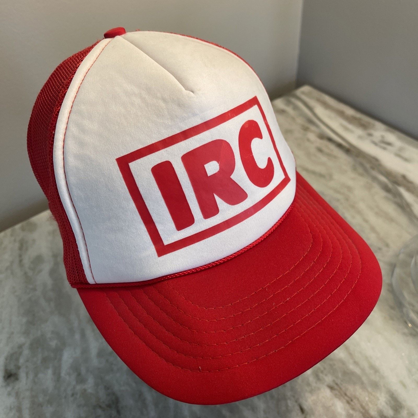 Vintage Vintage IRC Trucker Snapback Hat Madhatter Rare McDonald’s Size ONE SIZE - 4 Thumbnail