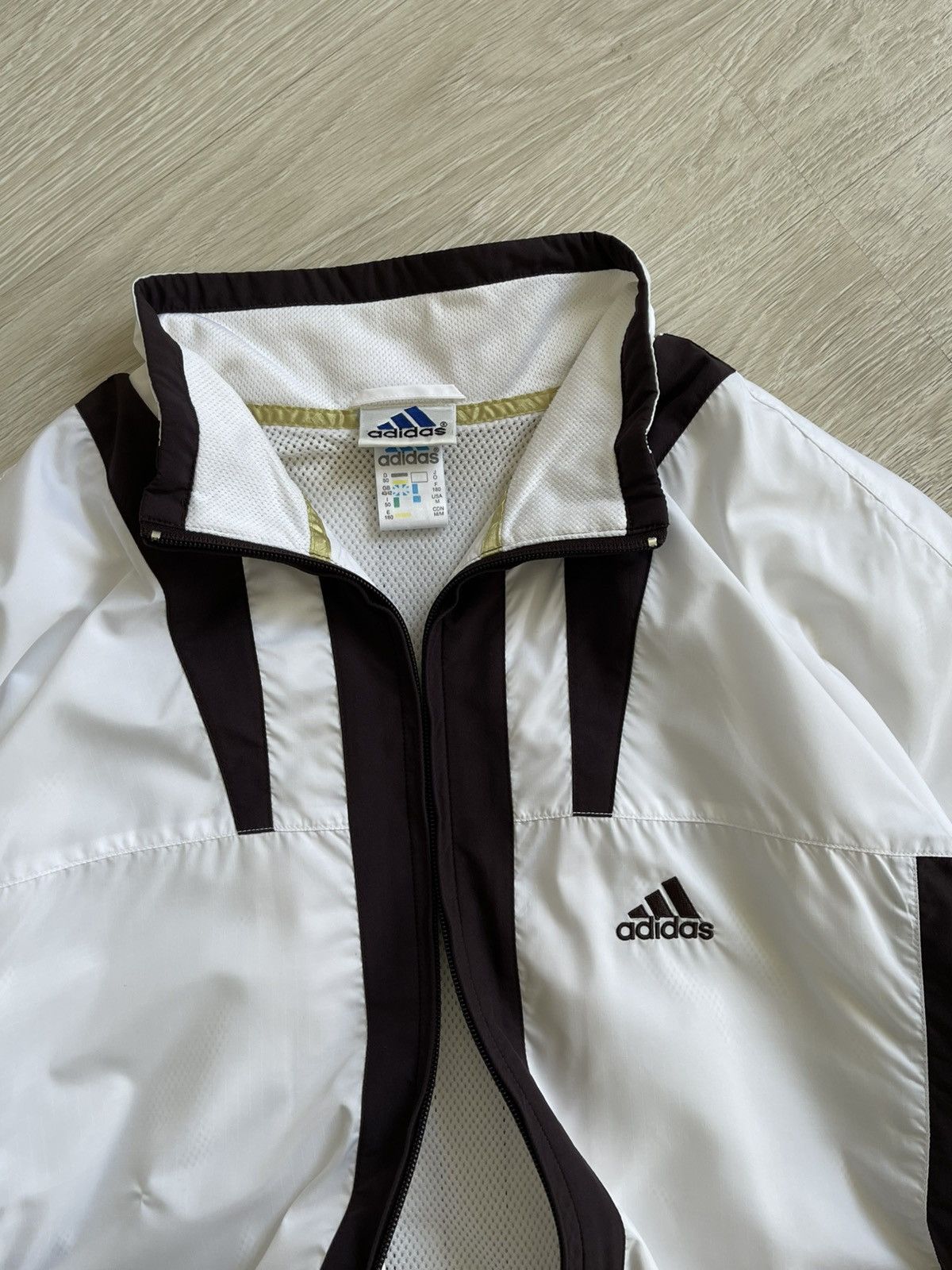 Adidas Vintage Adidas Equipment Y2k Nylon Windbreaker Track Jacket Size US M / EU 48-50 / 2 - 6 Thumbnail