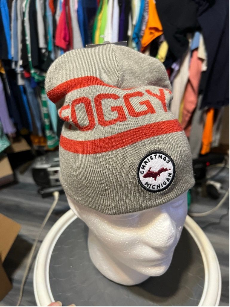 The Game The Game Beanie Gray/Red One Size "Foggy" Christmas Michigan Size ONE SIZE - 1 Thumbnail