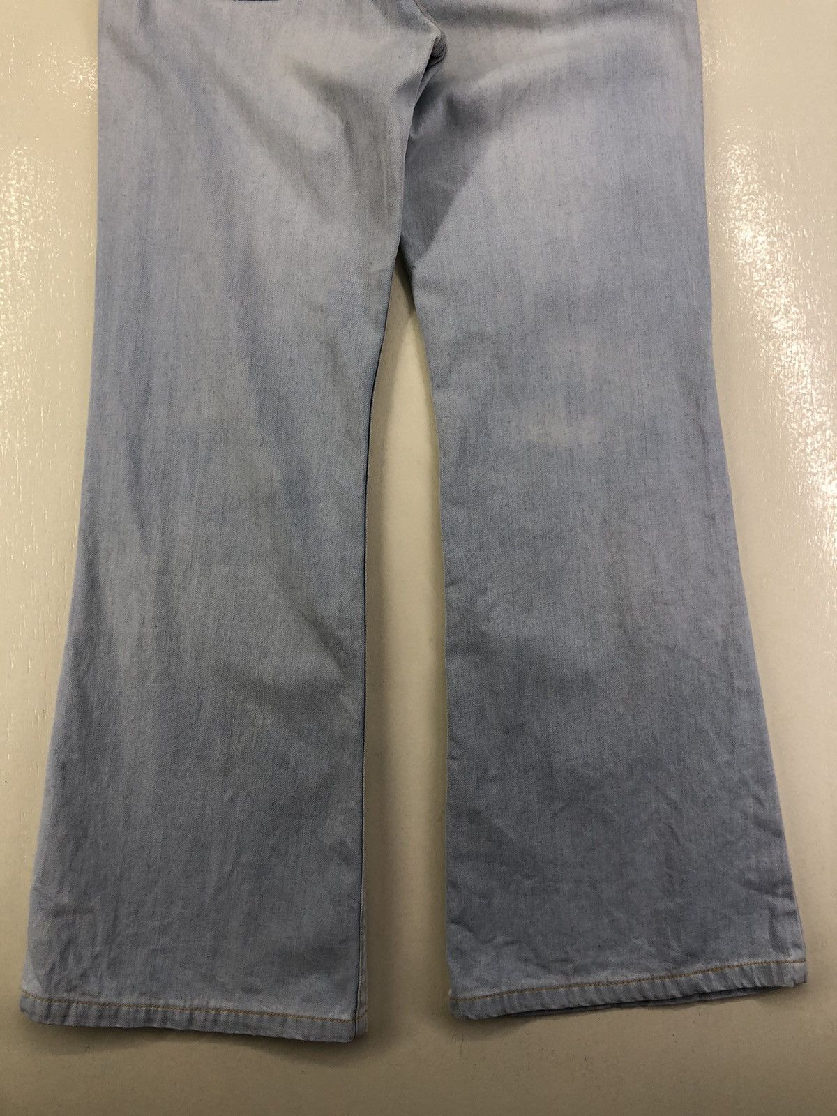 Big John Vintage Big John Flared Bootcut Light Wash Bush Pants Size US 30 / EU 46 - 16 Thumbnail