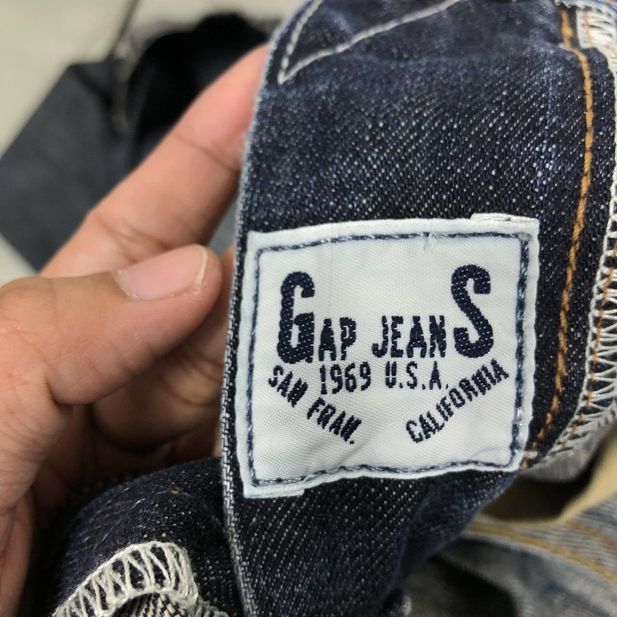 Japanese Brand Rare Punk Design Distressed DenimJeans Gap 1969 IsseyMiyake Size US 32 / EU 48 - 16 Thumbnail