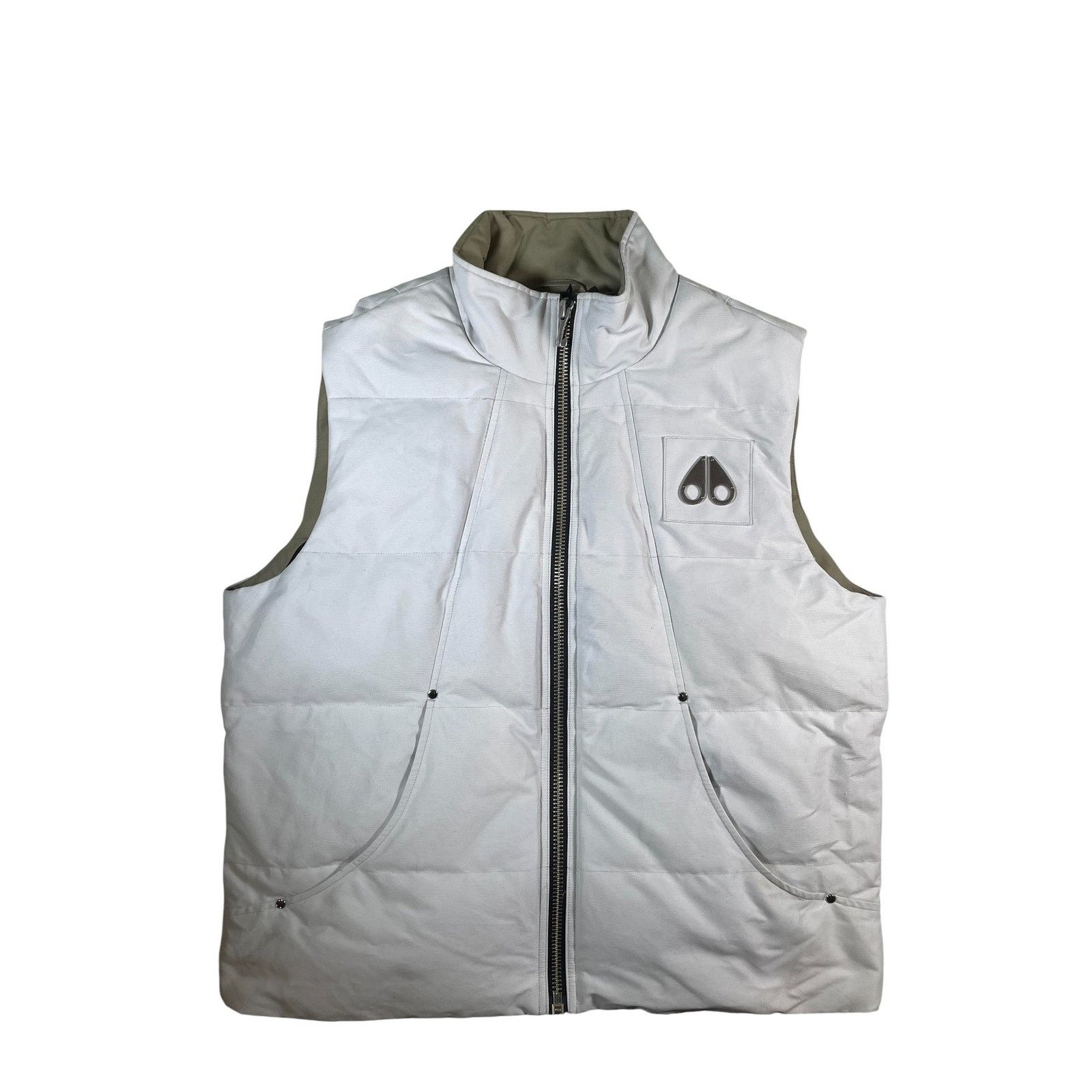 Moose Knuckles Moose Knuckles Montreal Stone Grey Vest Size US XL / EU 56 / 4 - 1 Thumbnail