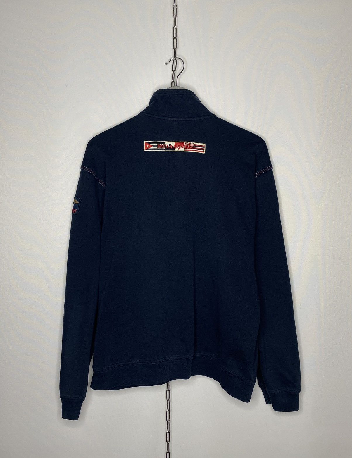 Paul & Shark 🦈Vintage Paul Shark Yachting Full Zip Jacket Hoodie Luxury🦈 Size US L / EU 52-54 / 3 - 5 Thumbnail