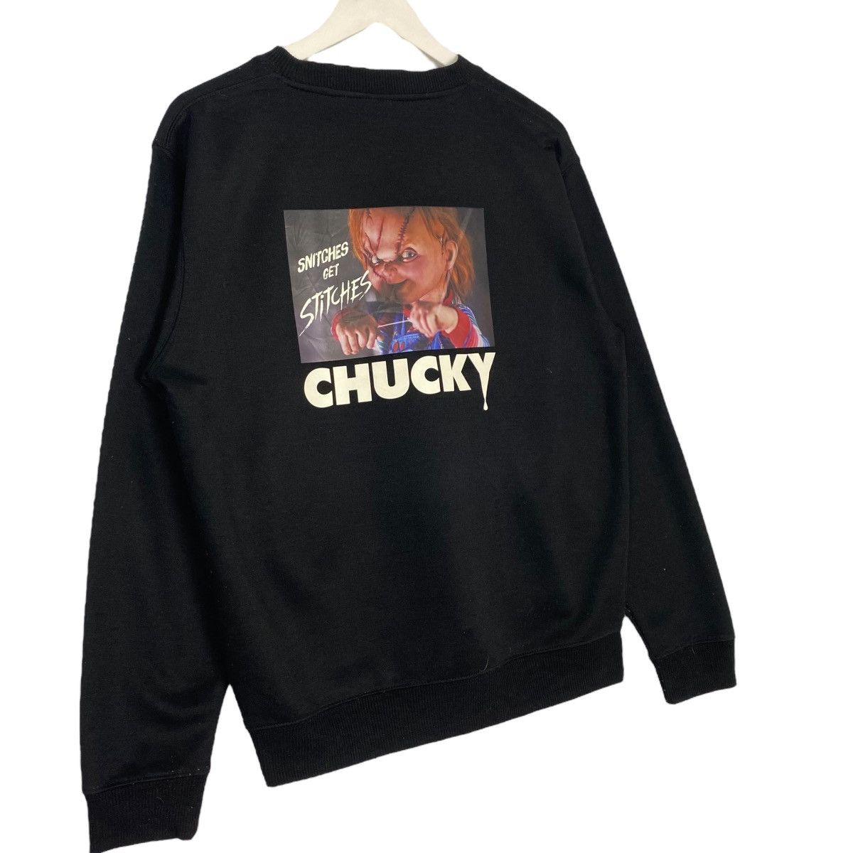 Vintage Vintage Chucky Childs Play Movie Promo Sweatshirt Crewneck Size US L / EU 52-54 / 3 - 3 Thumbnail