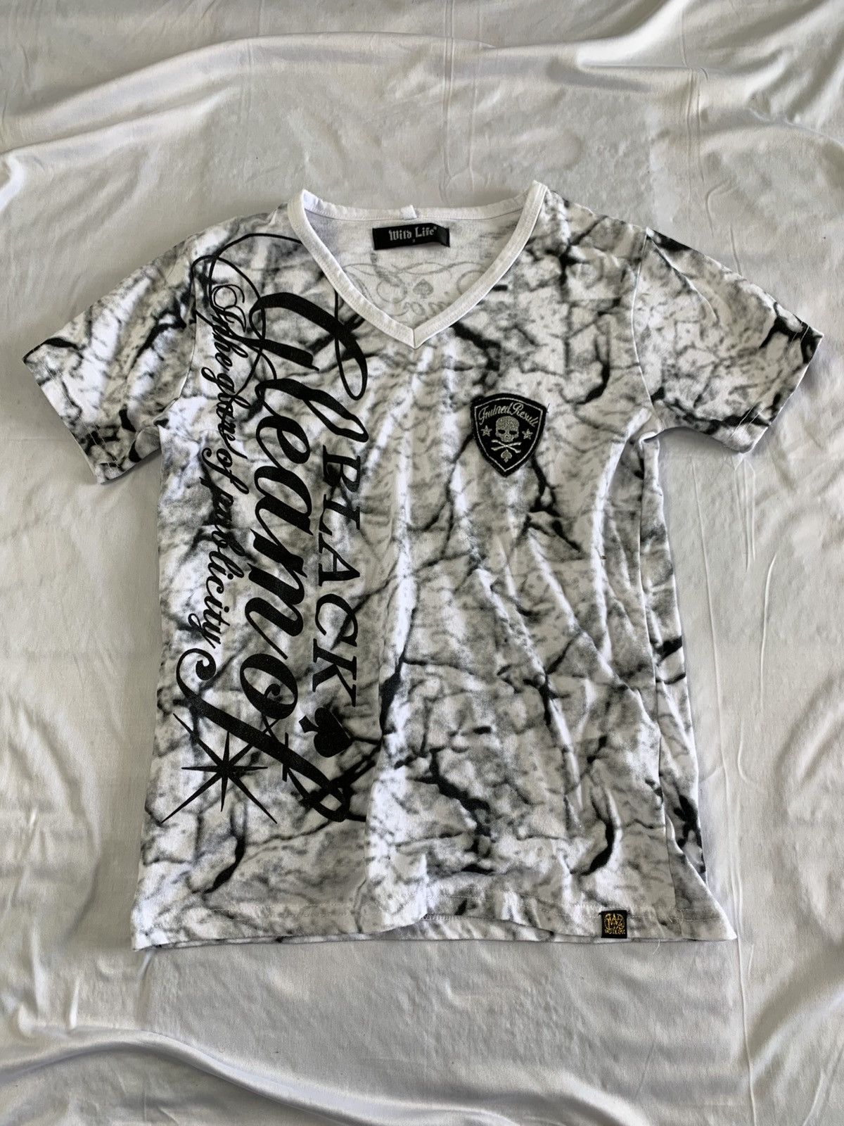 Japanese Brand 2000s poem tee wildlife japan vkei style era Size US S / EU 44-46 / 1 - 6 Thumbnail